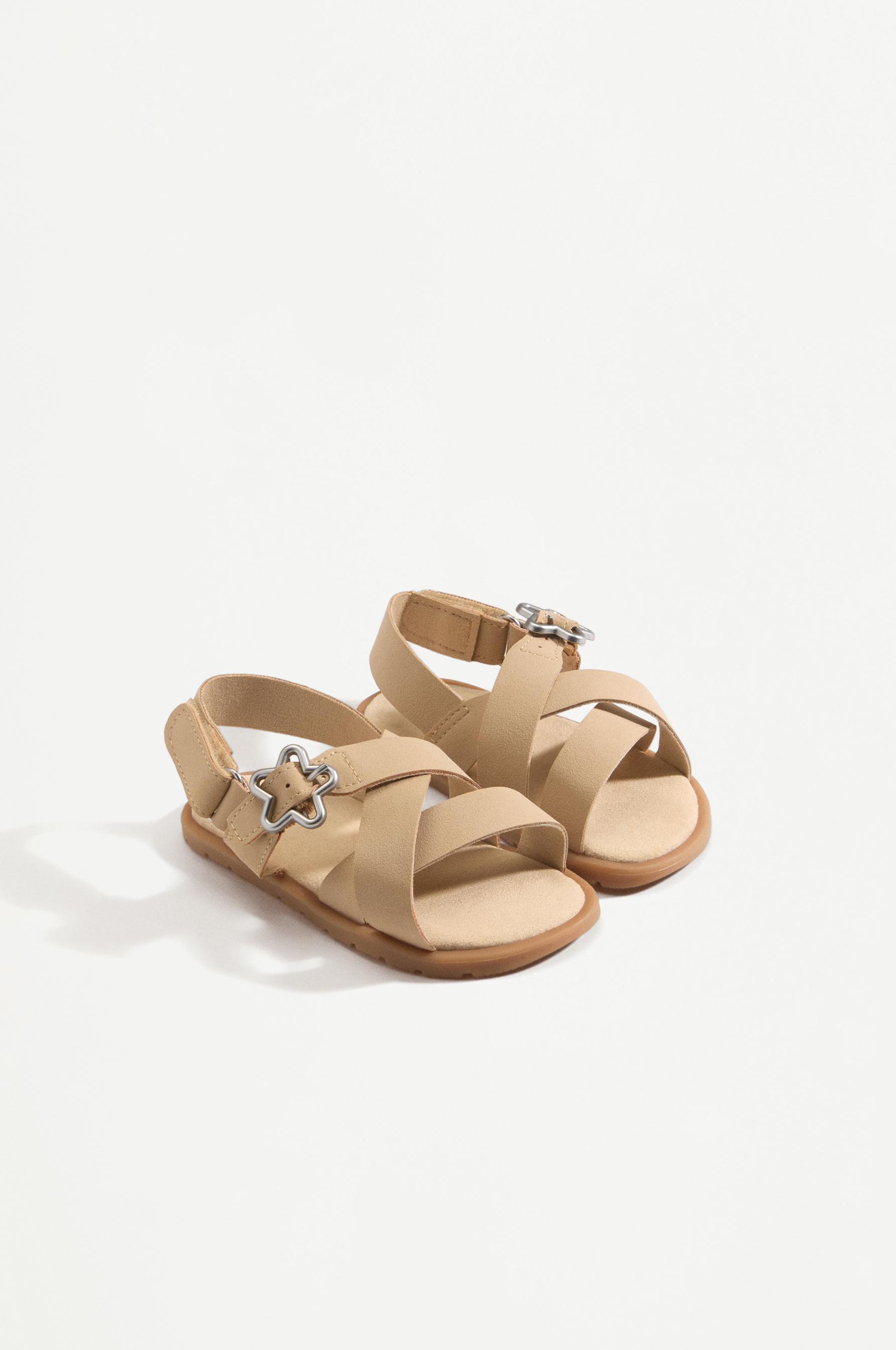 STAR BAREFOOT SANDALS — BROWN