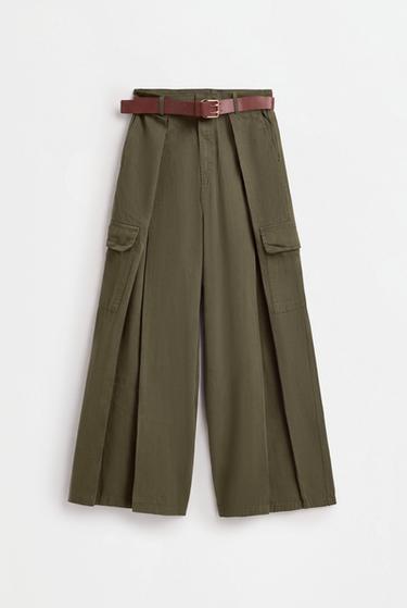 Cargo barrel jeans — KHAKI 6