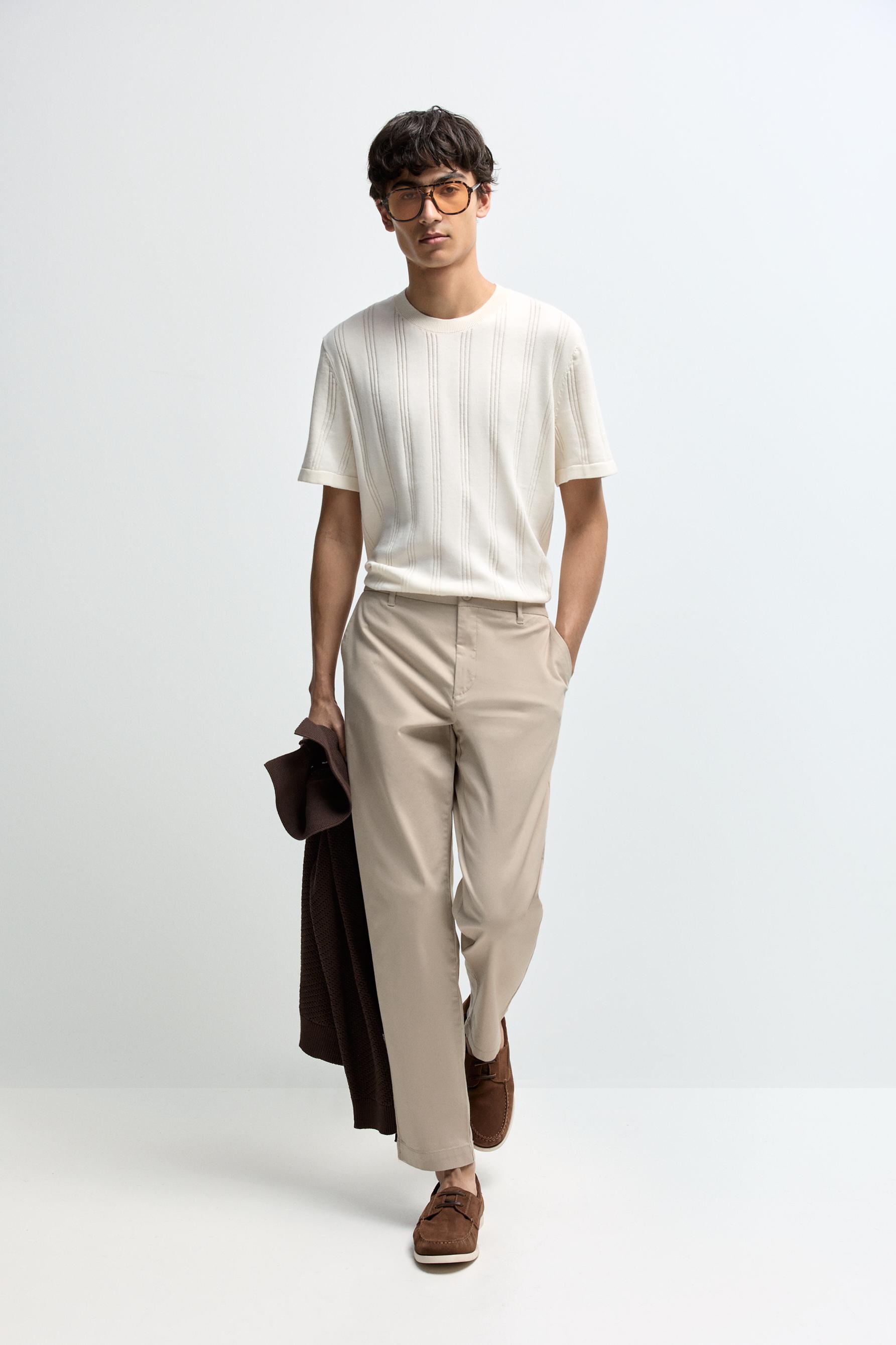 Leather boat shoe — BROWN