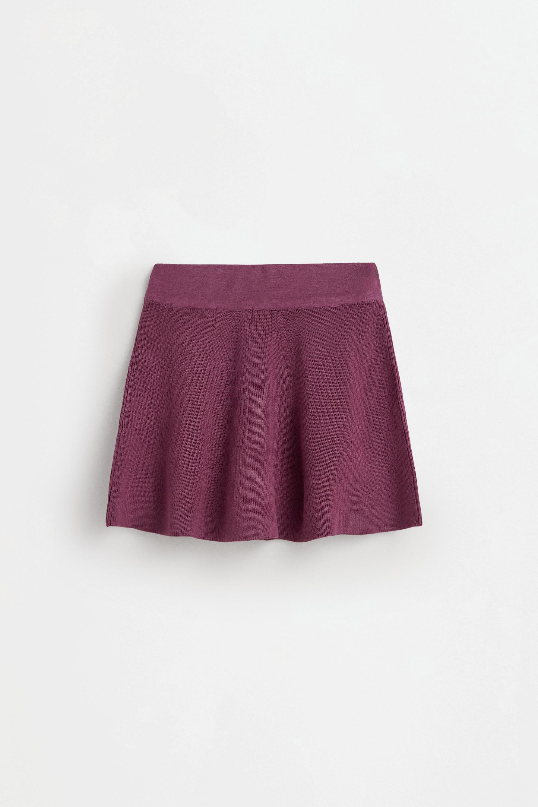 Knit skirt — PALE PINK