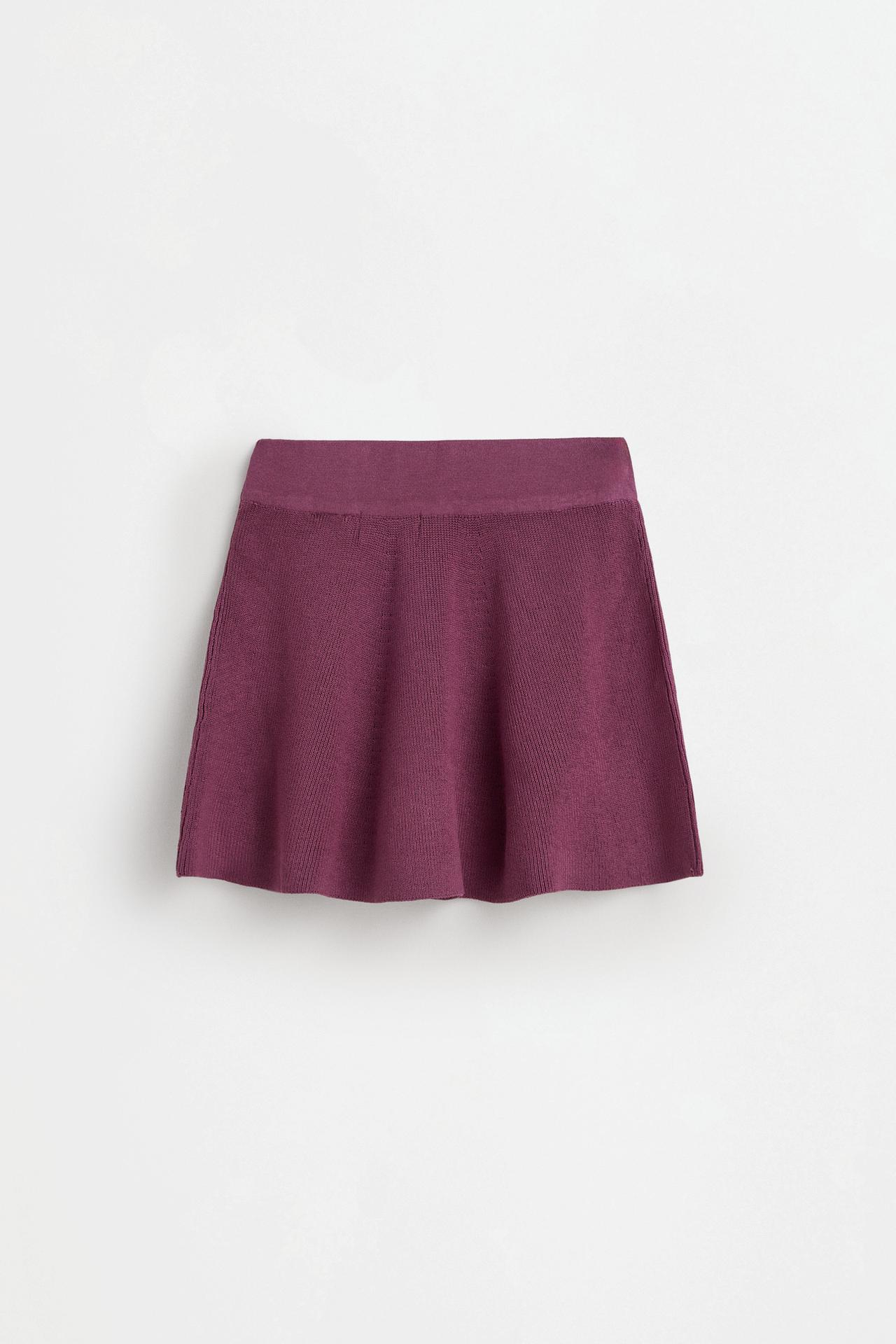 Knit skirt — PALE PINK