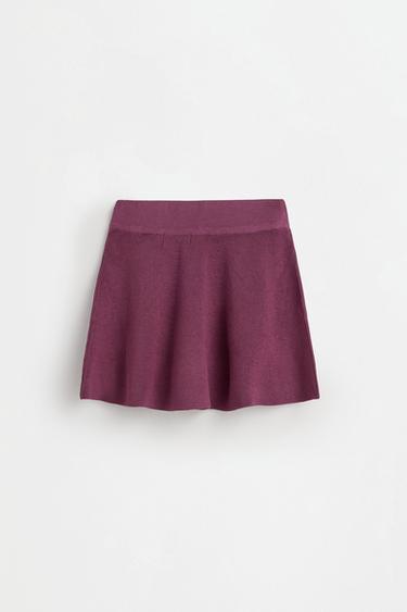 Knit skirt — PALE PINK 3