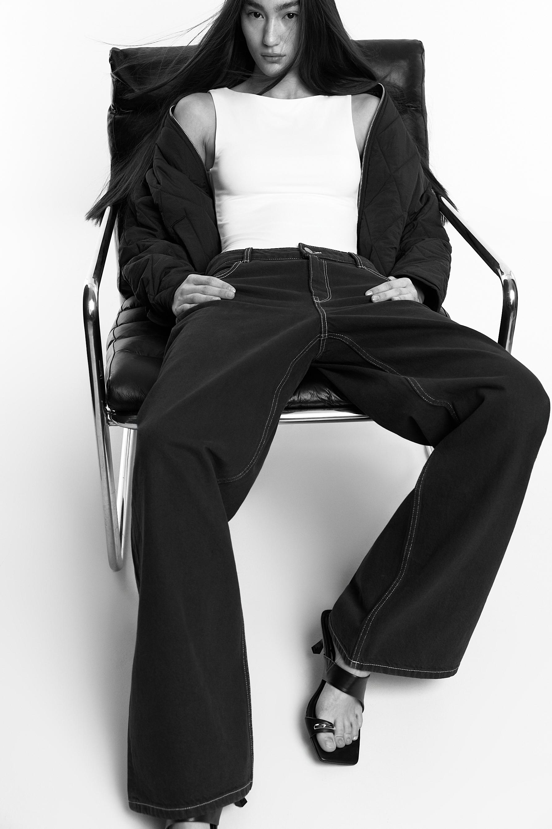 Polyamide bodysuit — WHITE