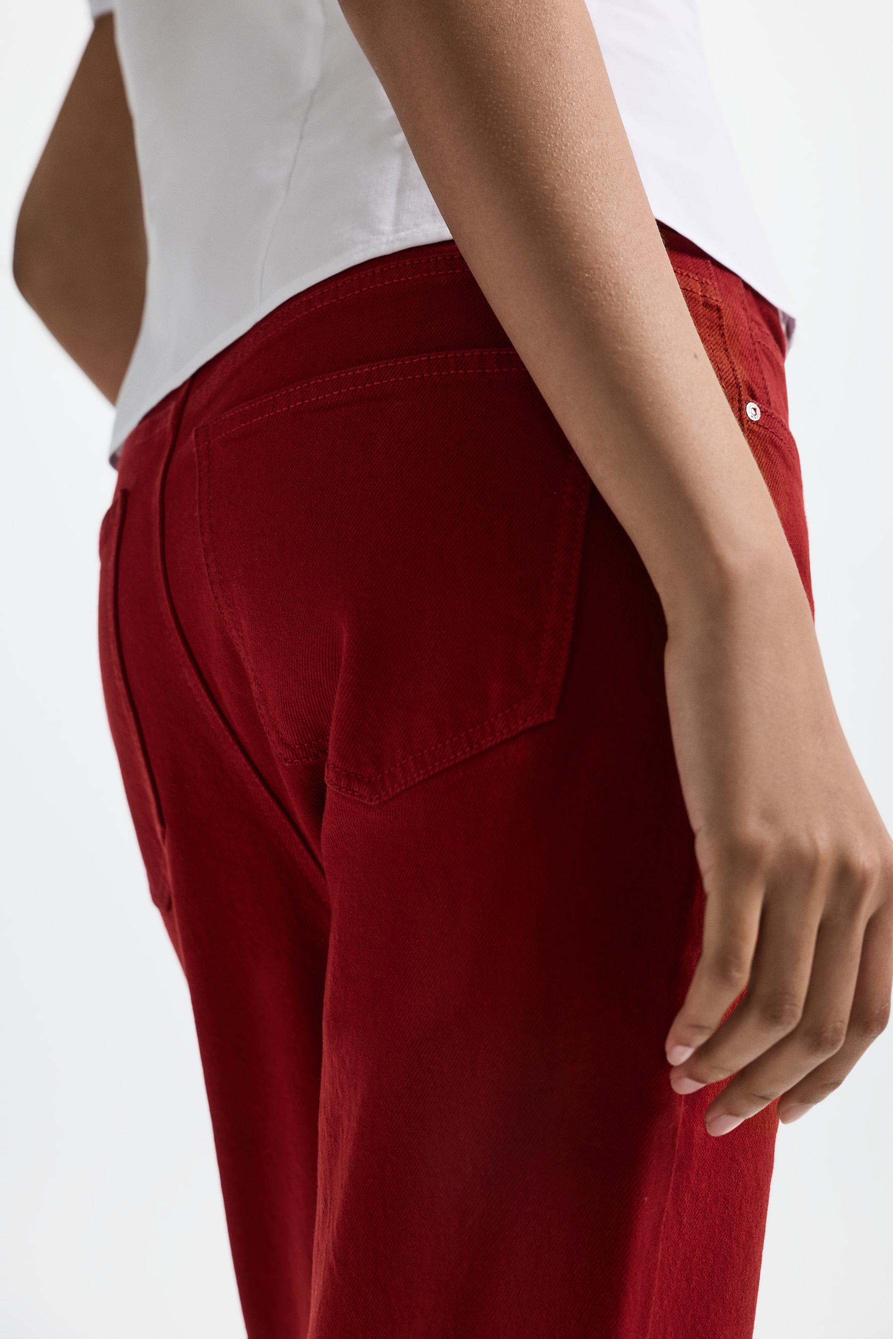 Mom fit jeans — REDDISH