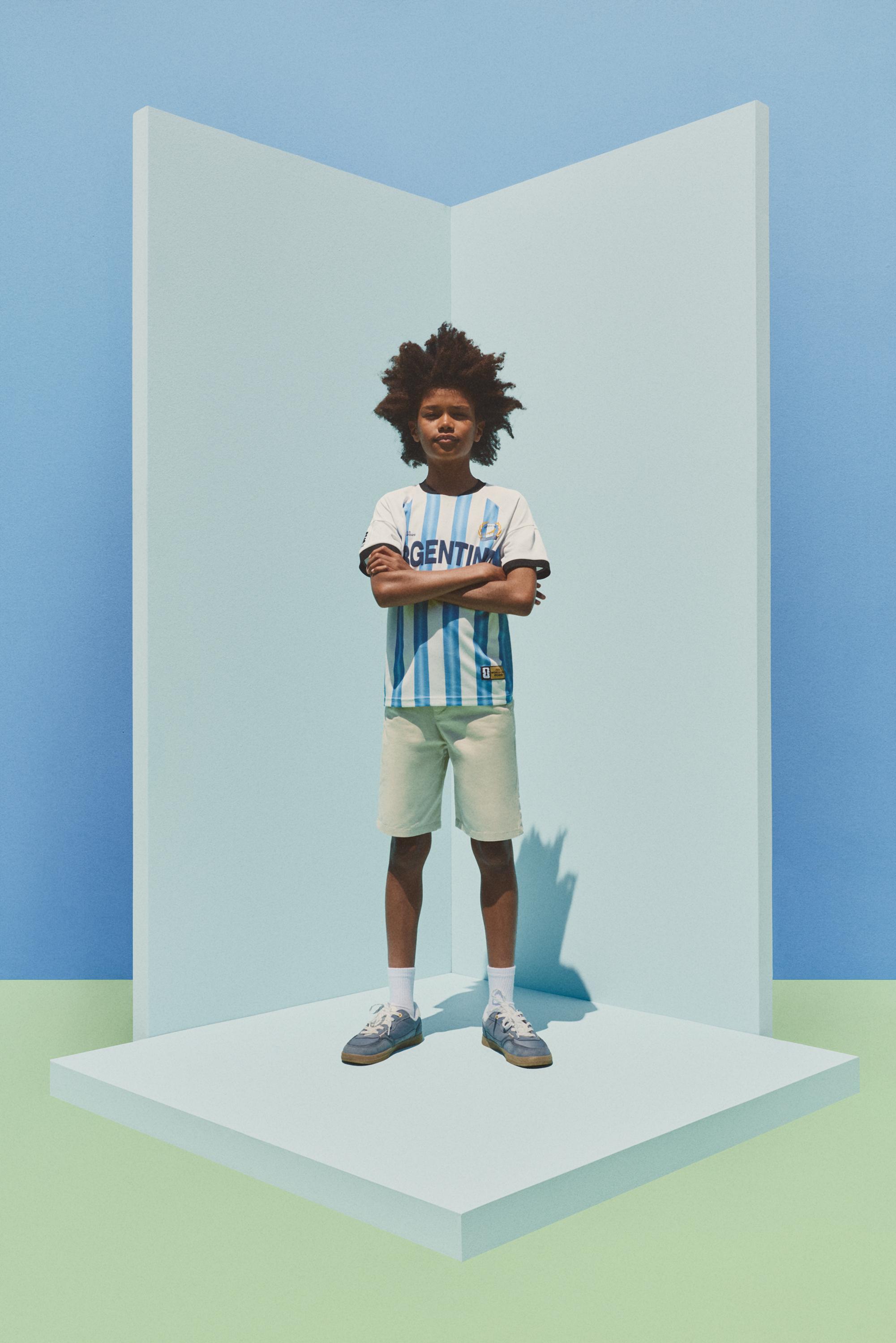 Kids | Argentina FIFA World Cup 2026 Licensed T-Shirt — BLUE