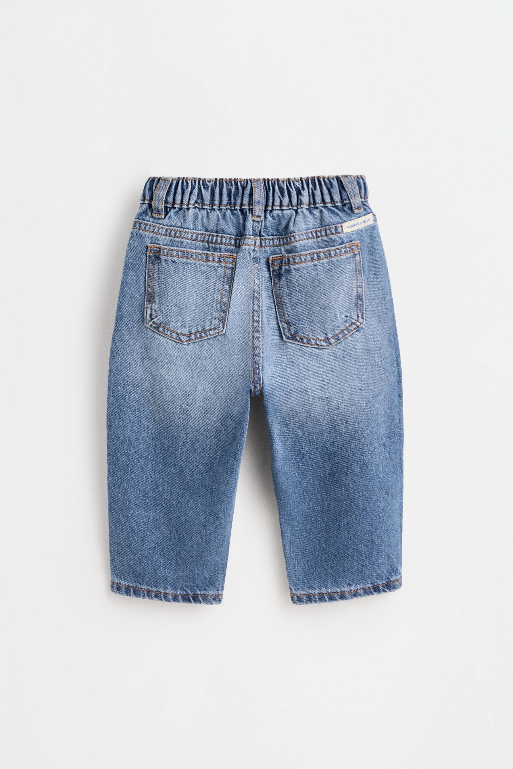 Balloon fit jeans — BLUE