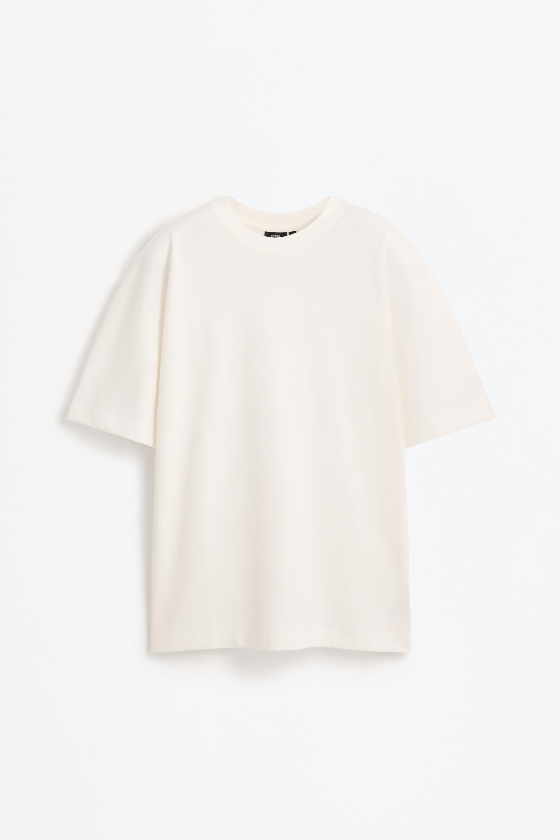 Soft Interlock T-shirt — WHITE