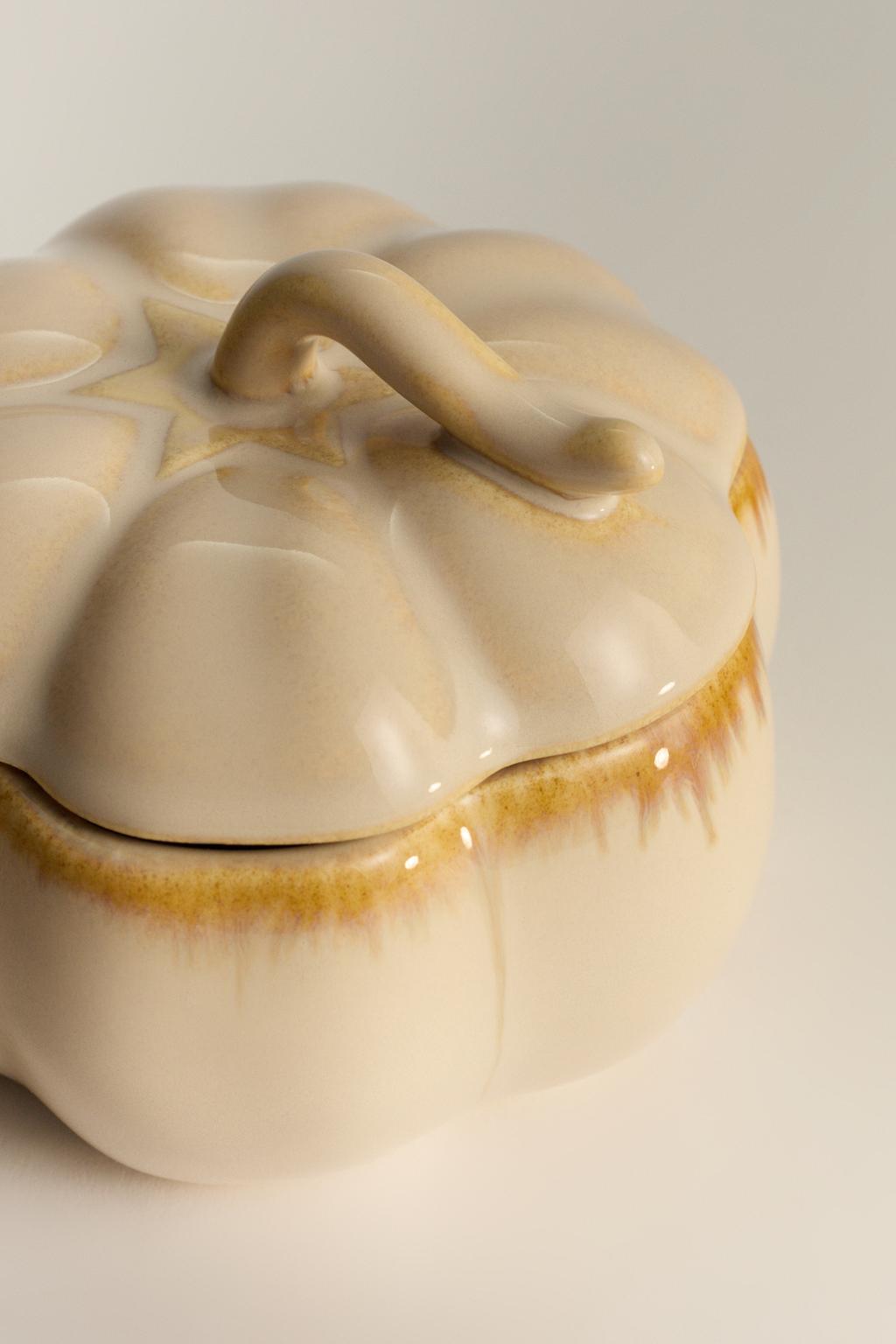 Bol calabaza loza