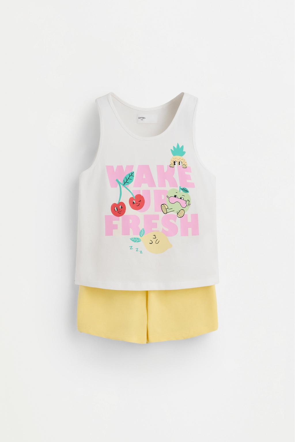 Printed strappy pyjamas – Lefties – صورة المنتج