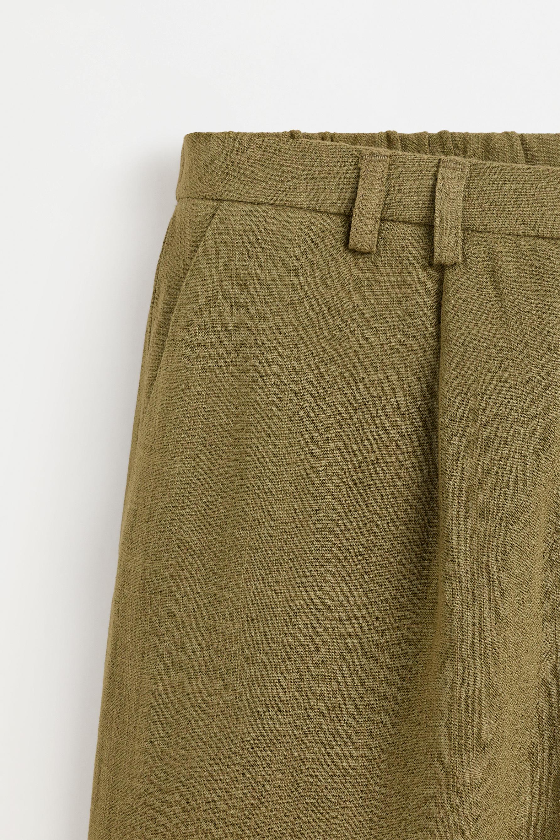 Rustic Bermuda shorts — MEDIUM KHAKI