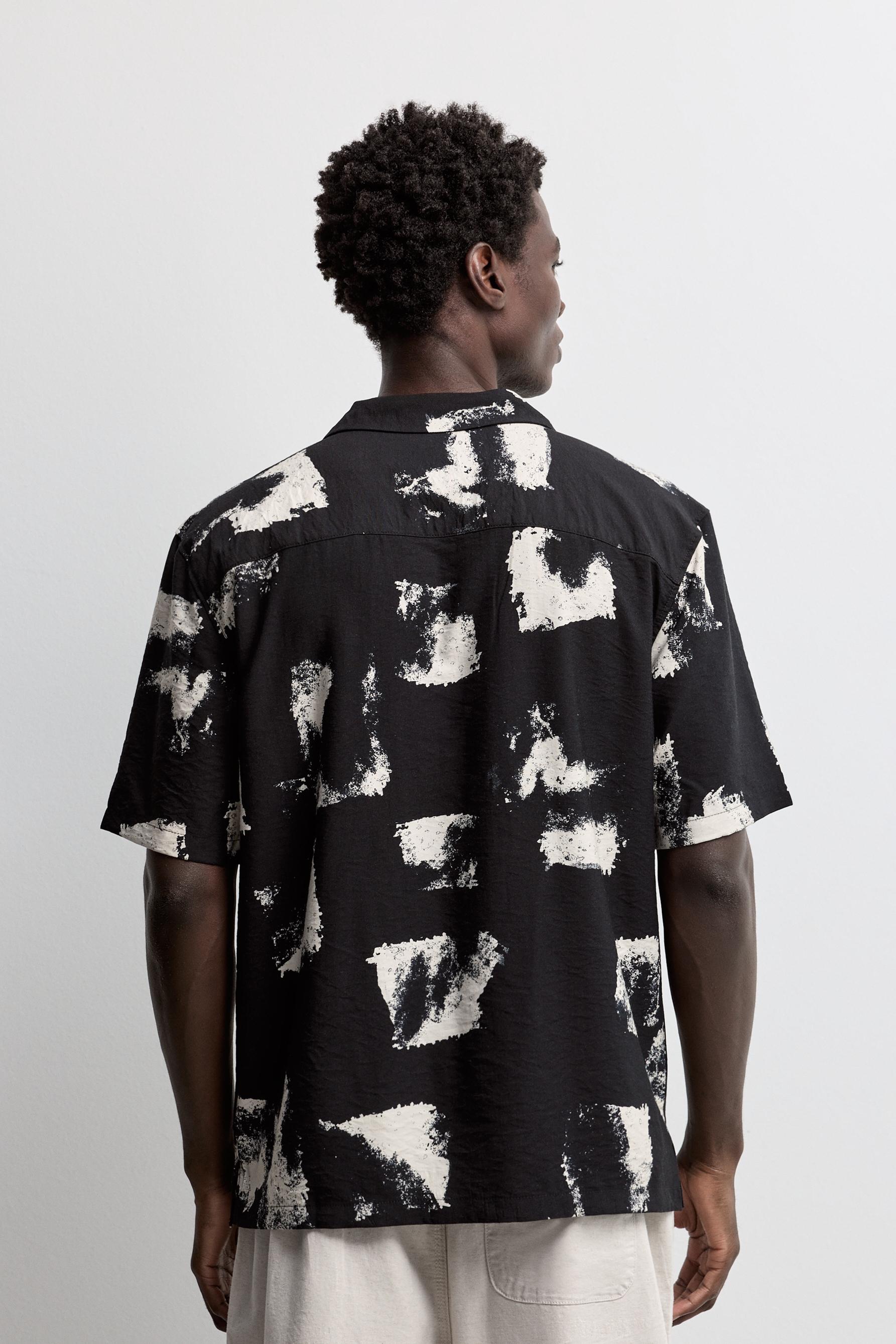 Resort shirt — BLACK