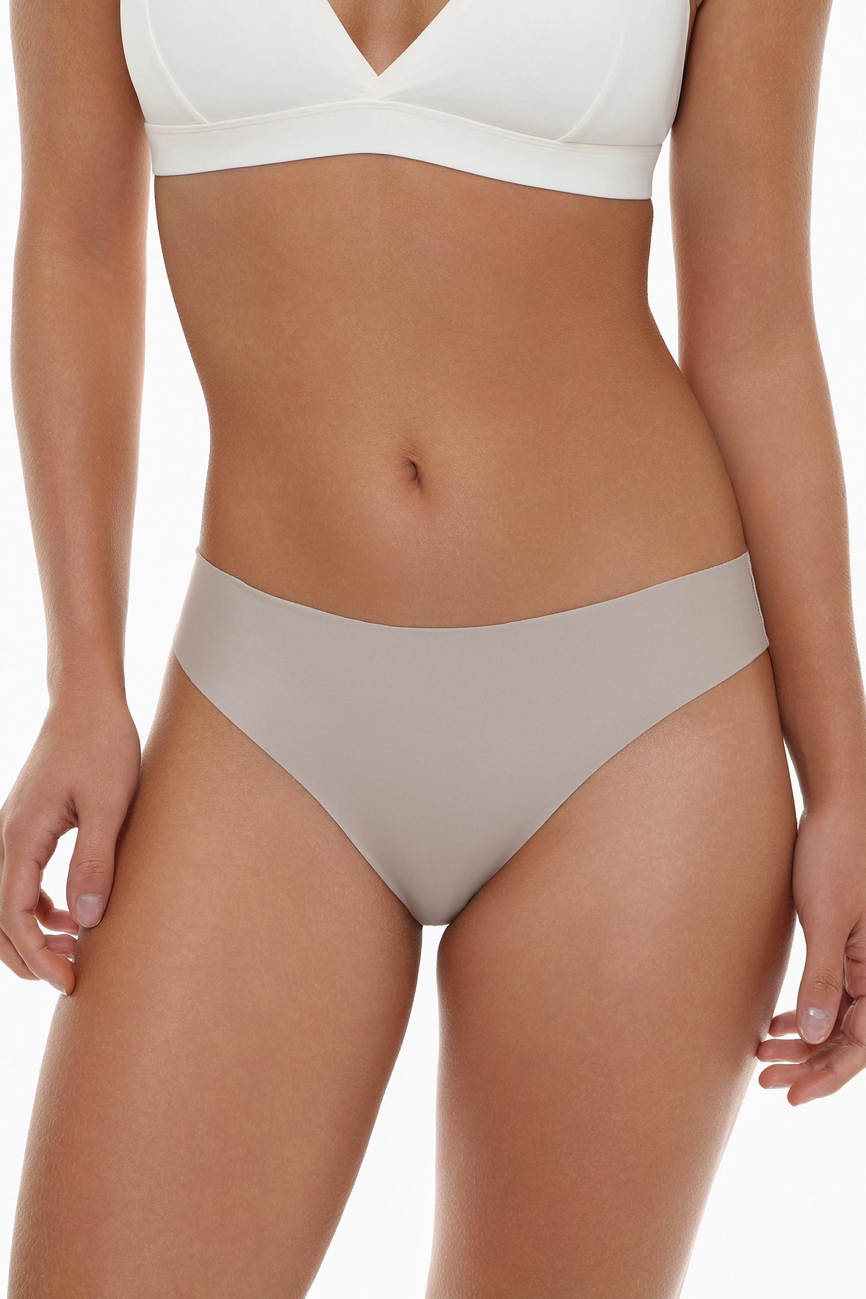 Pack of 3 classic microfibre briefs — WHITE