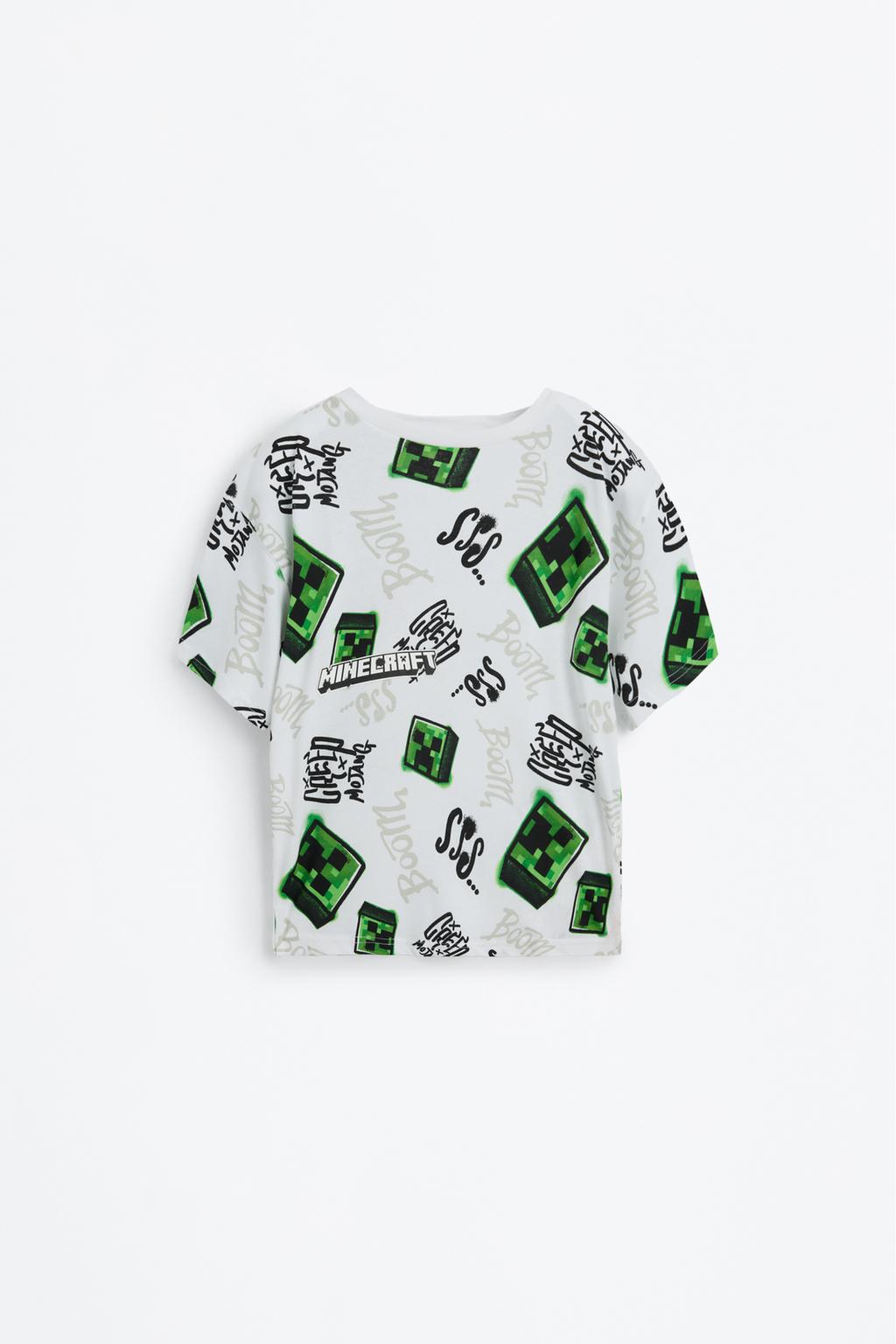 Camiseta Minecraft estampados