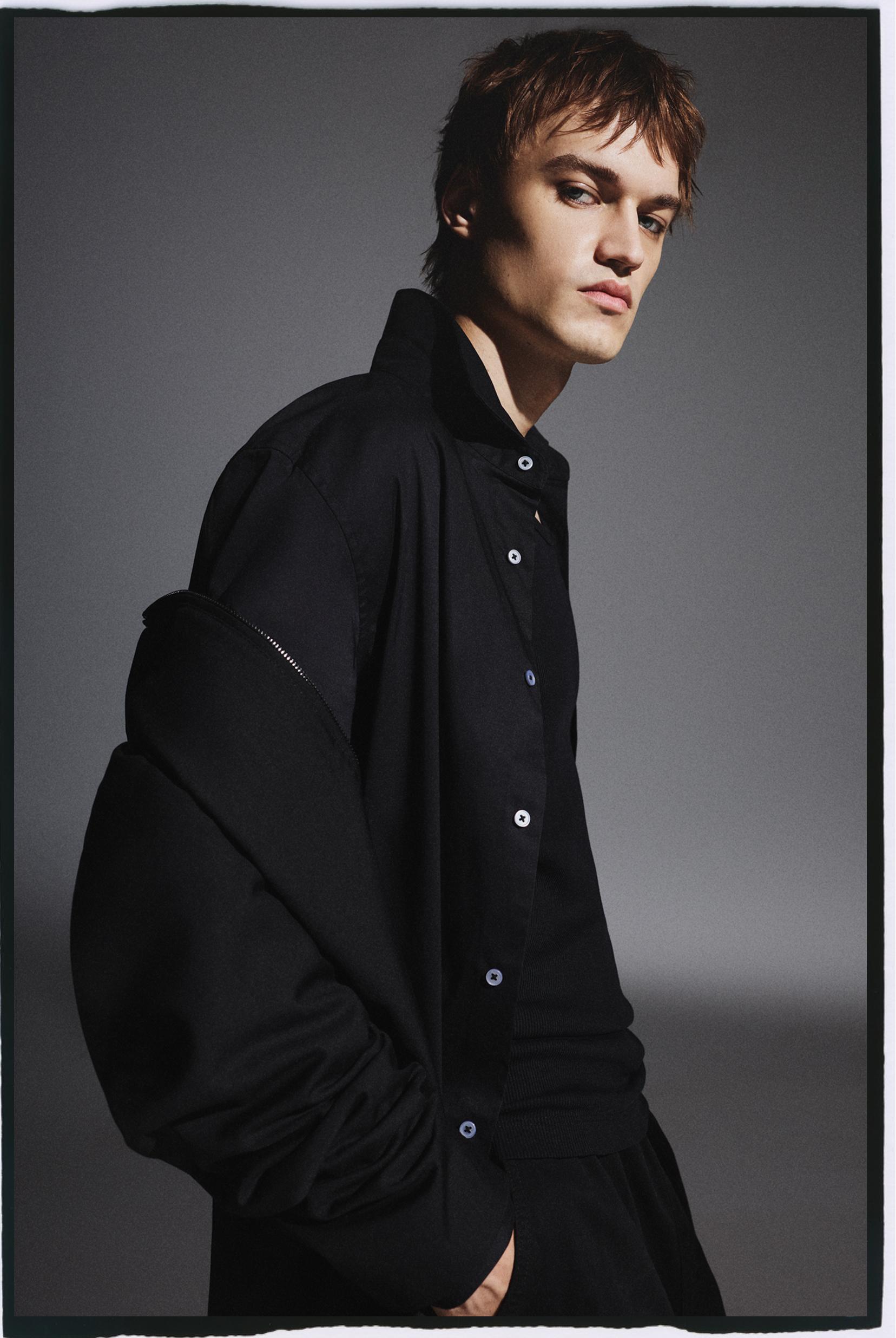 Basic shirt — BLACK