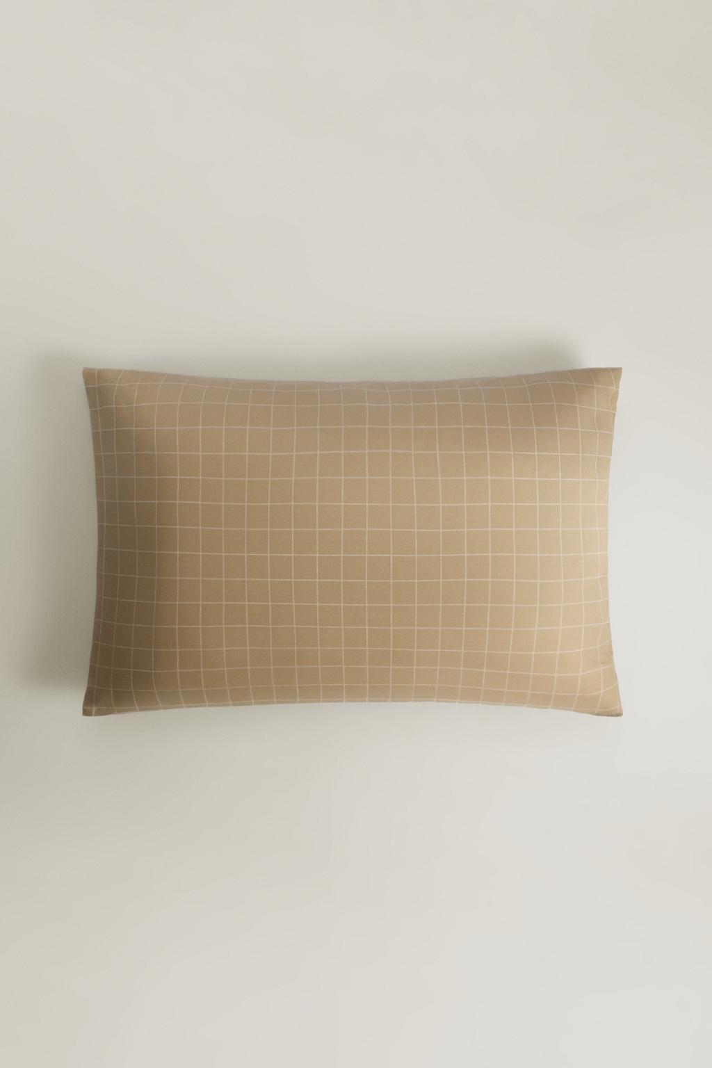 Pack 2 fundas almohadas cuadros 50 x 75cm