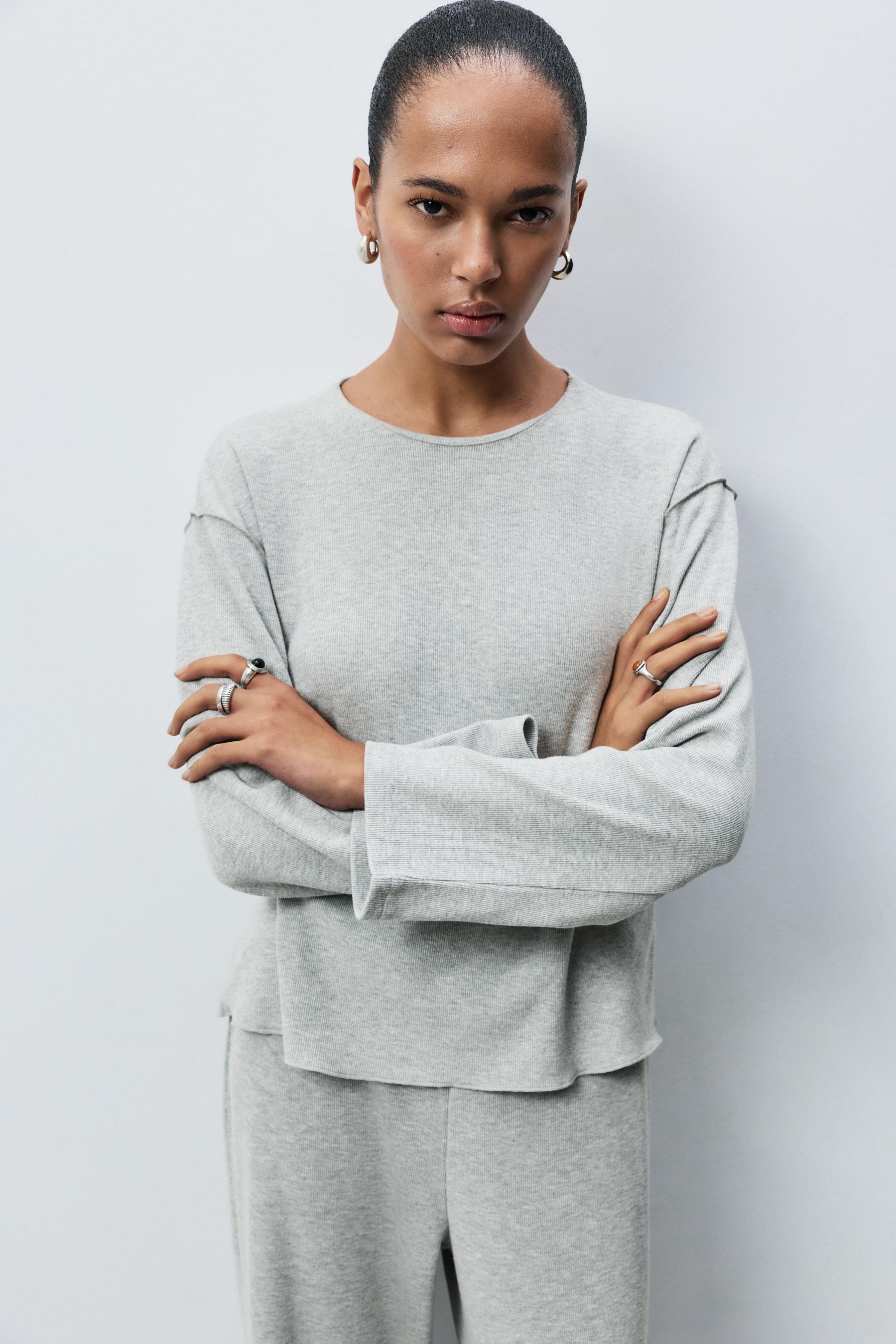 Sudadera punto cortado