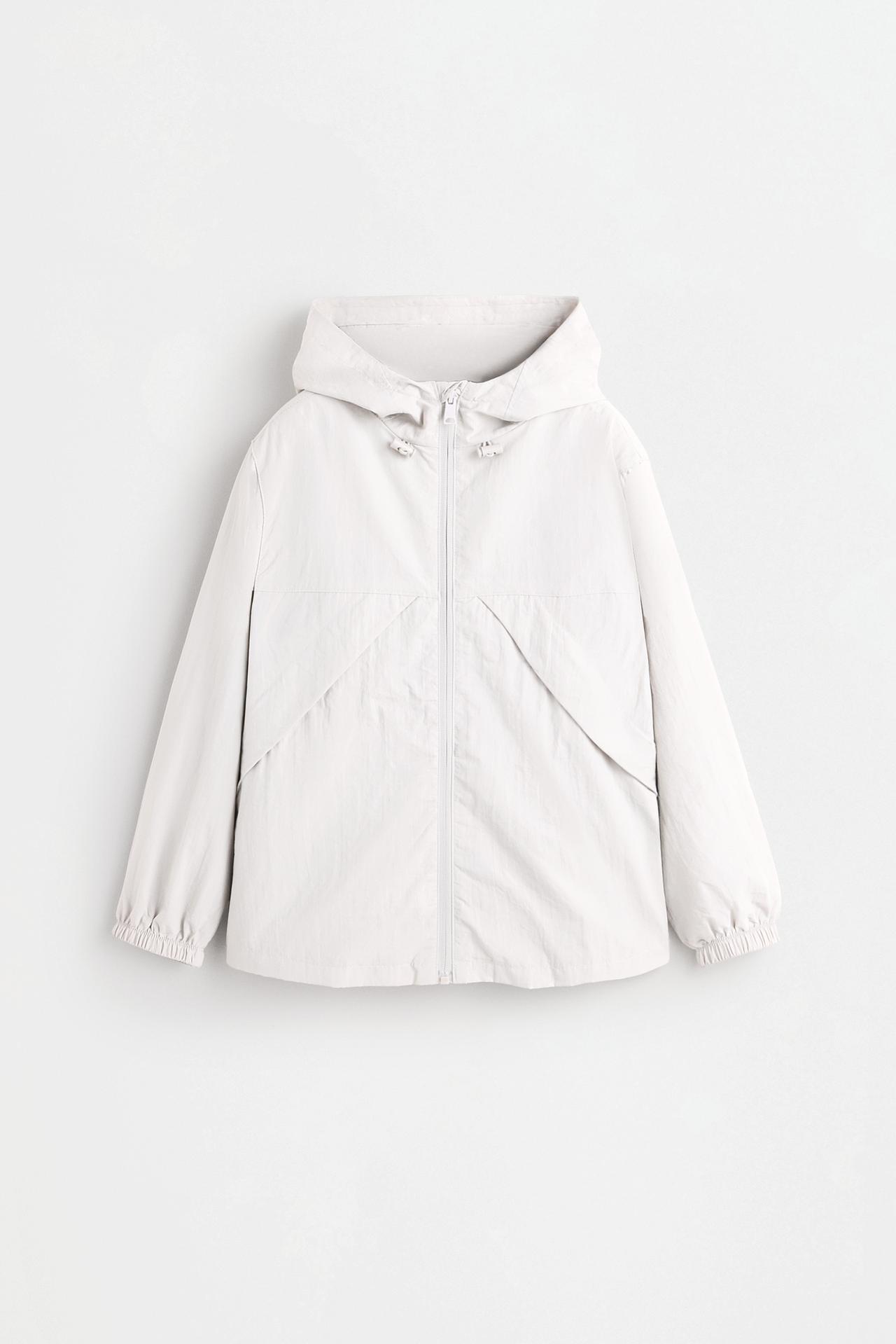 Hooded windbreaker — HIELO