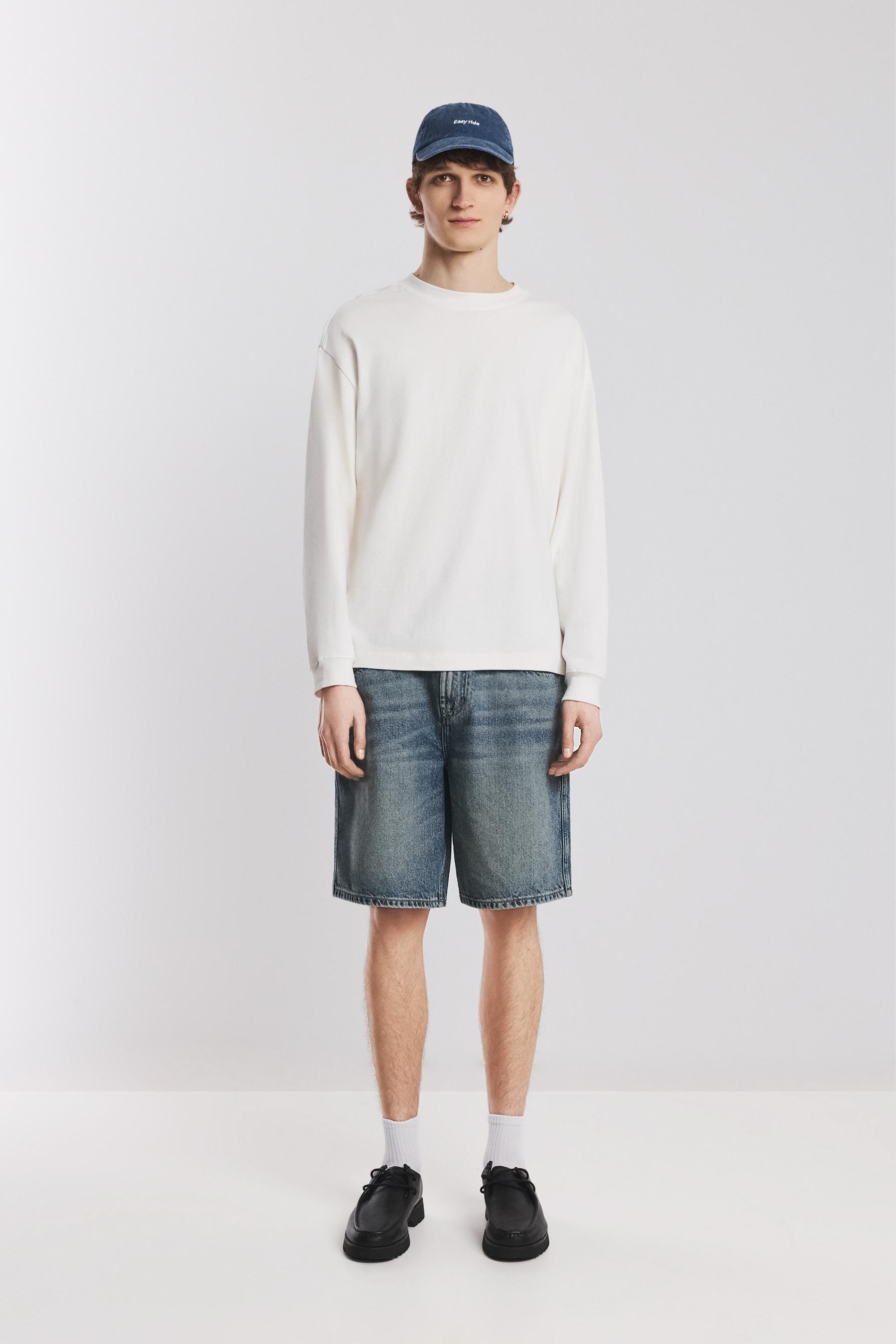 Bermuda denim straight