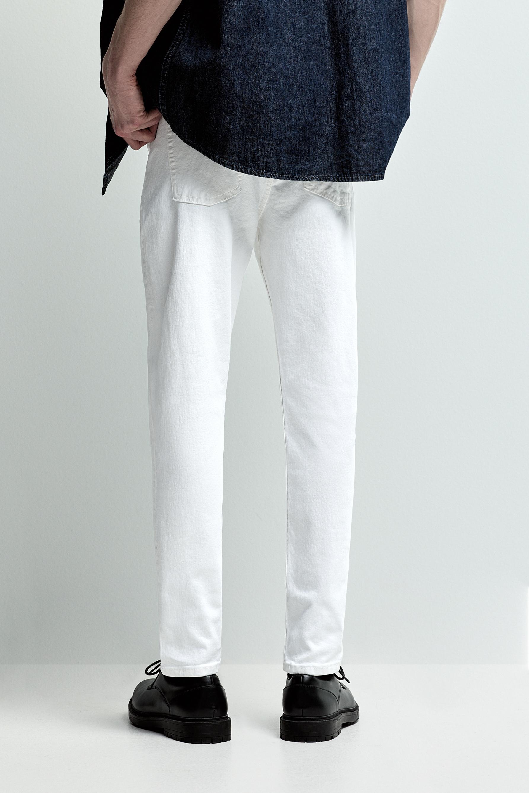 Skinny jeans — WHITE
