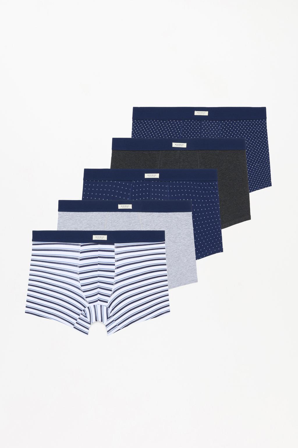 5-pack of assorted long boxers