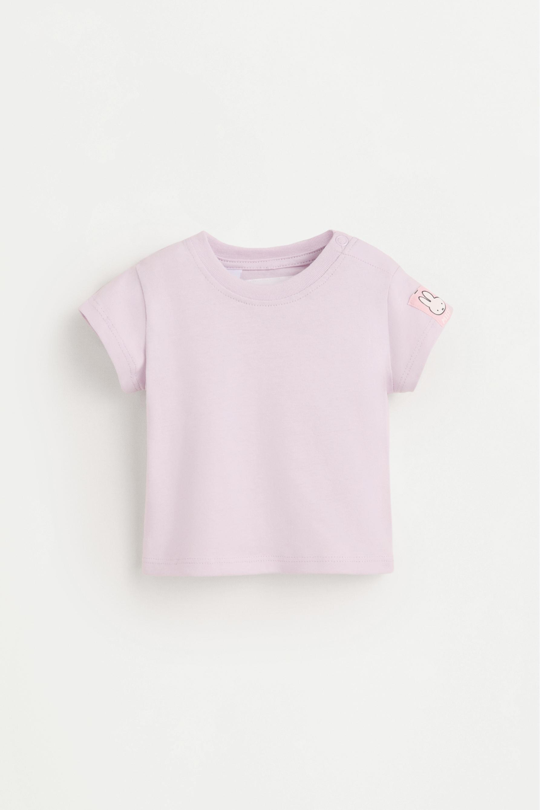 Miffy T-shirt and overall set — LILAC