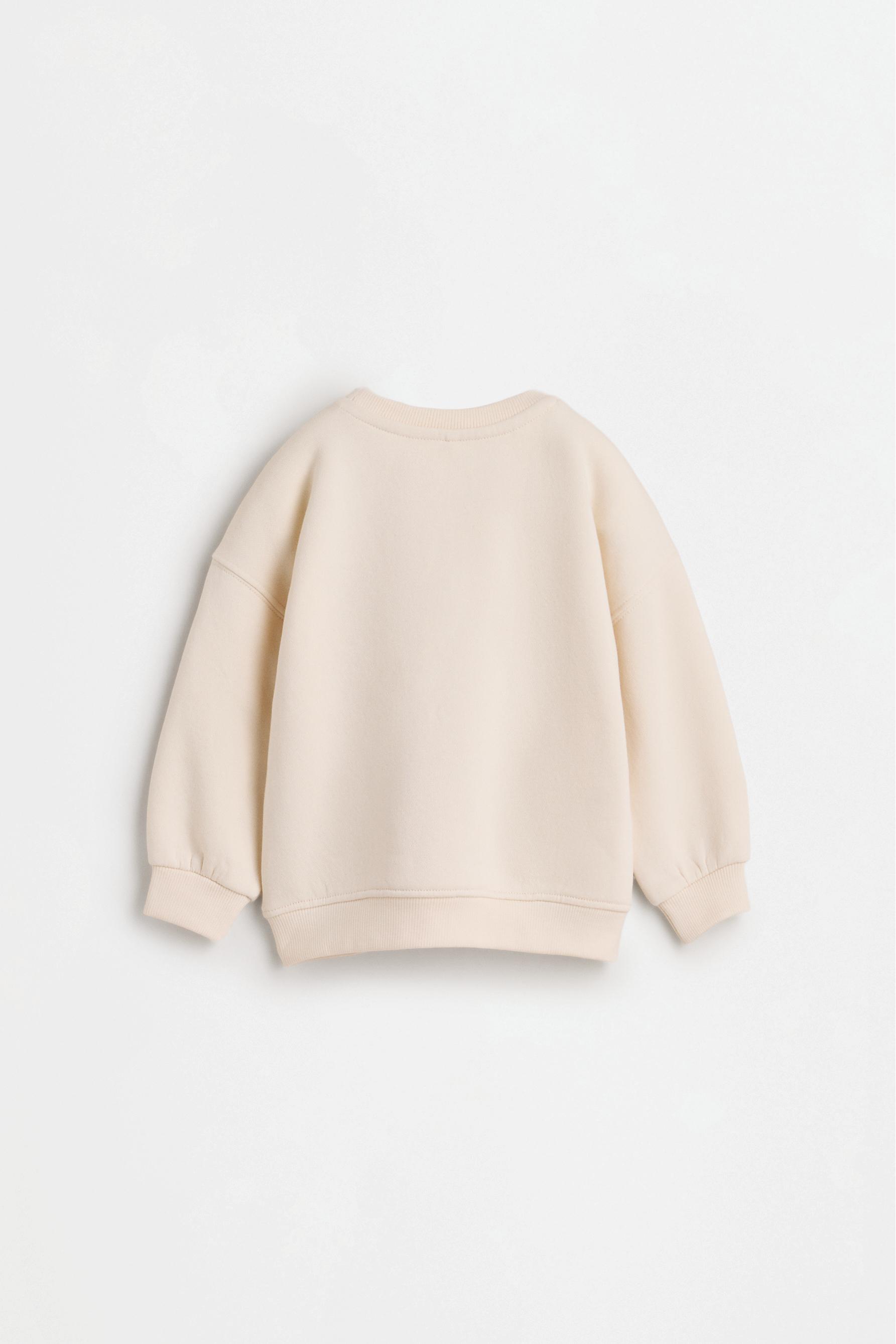 Plush sweatshirt and trousers co-ord — RUSSET