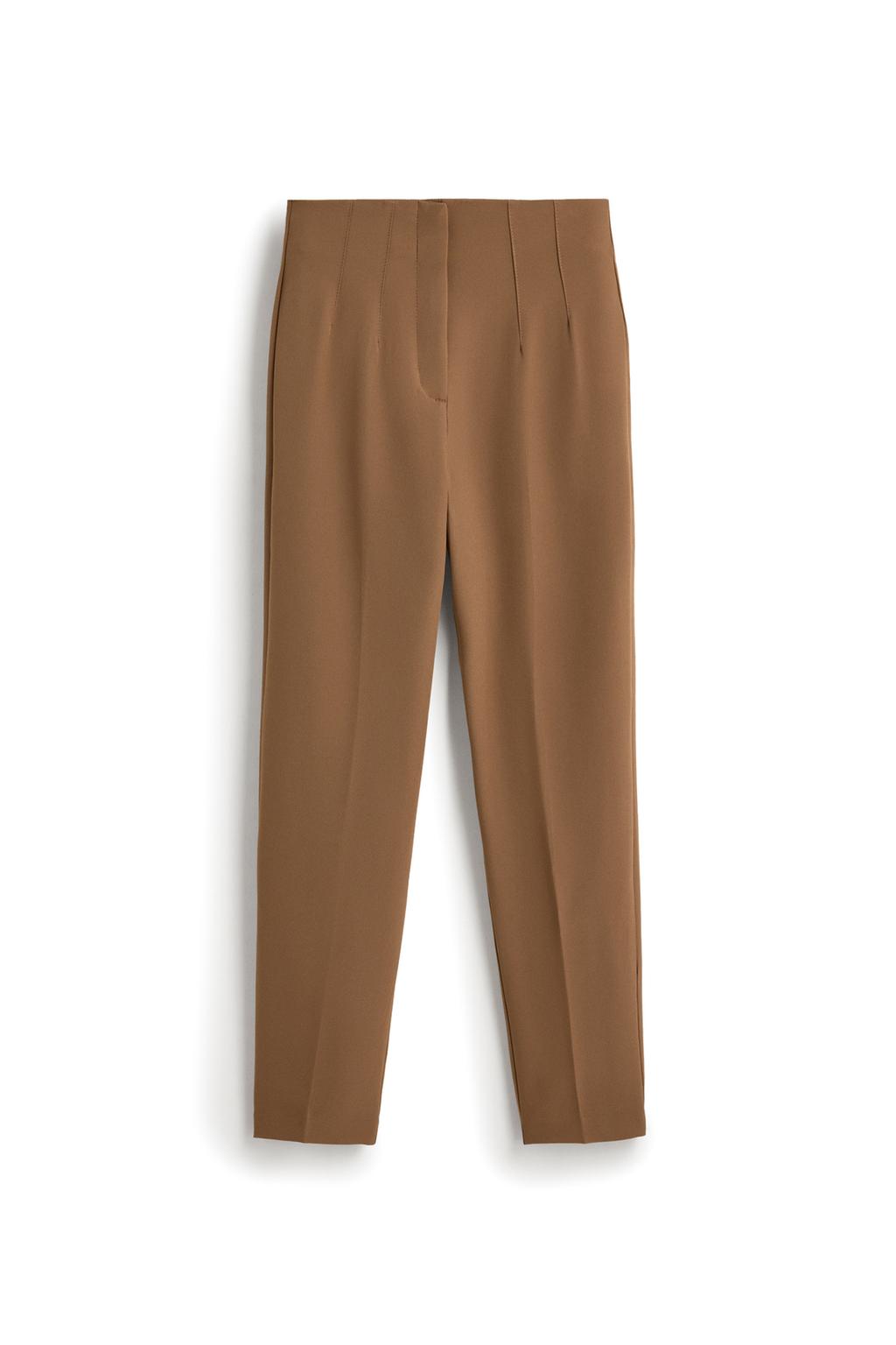 High-waist trousers