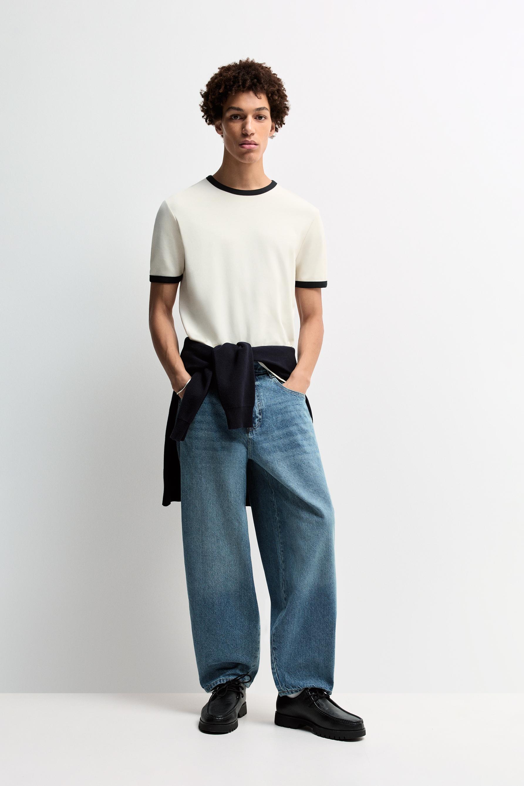 Contrast T-shirt — OFF WHITE