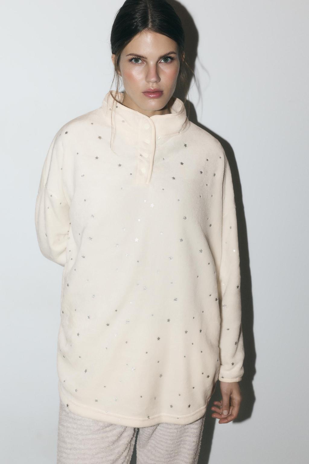 Manta - sudadera estrellas