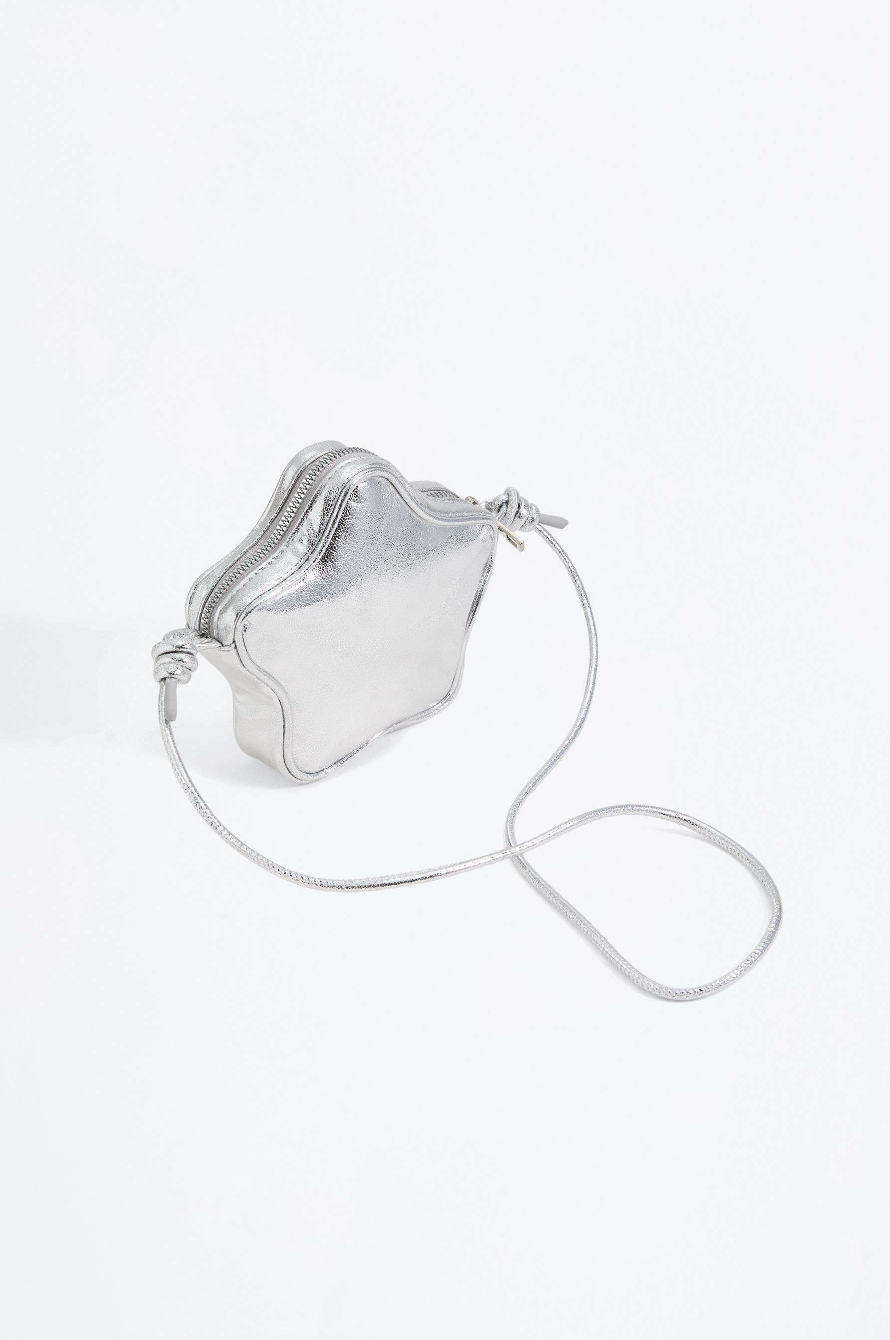 Star shoulder bag — SILVER