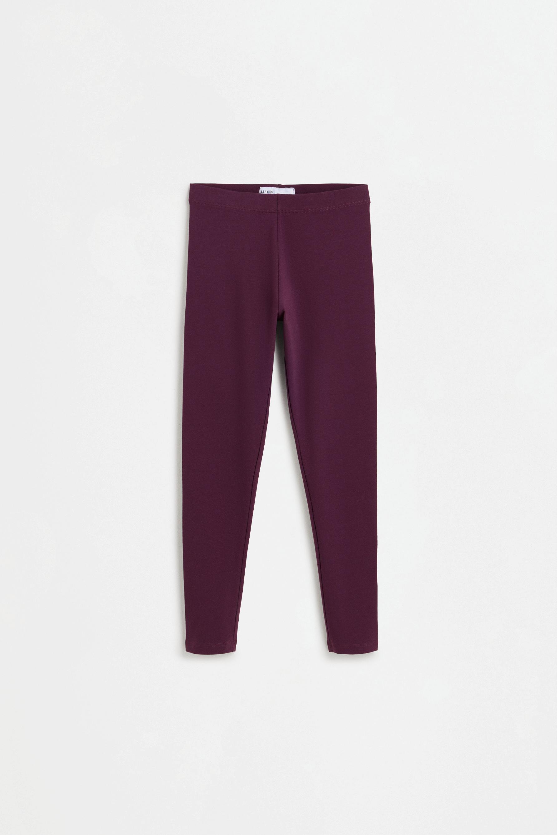 6-pack of solid-colored leggings — PALE GREY