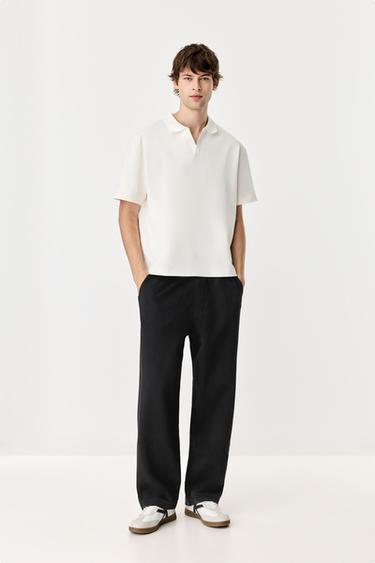 Interlock polo shirt — OFF WHITE 2