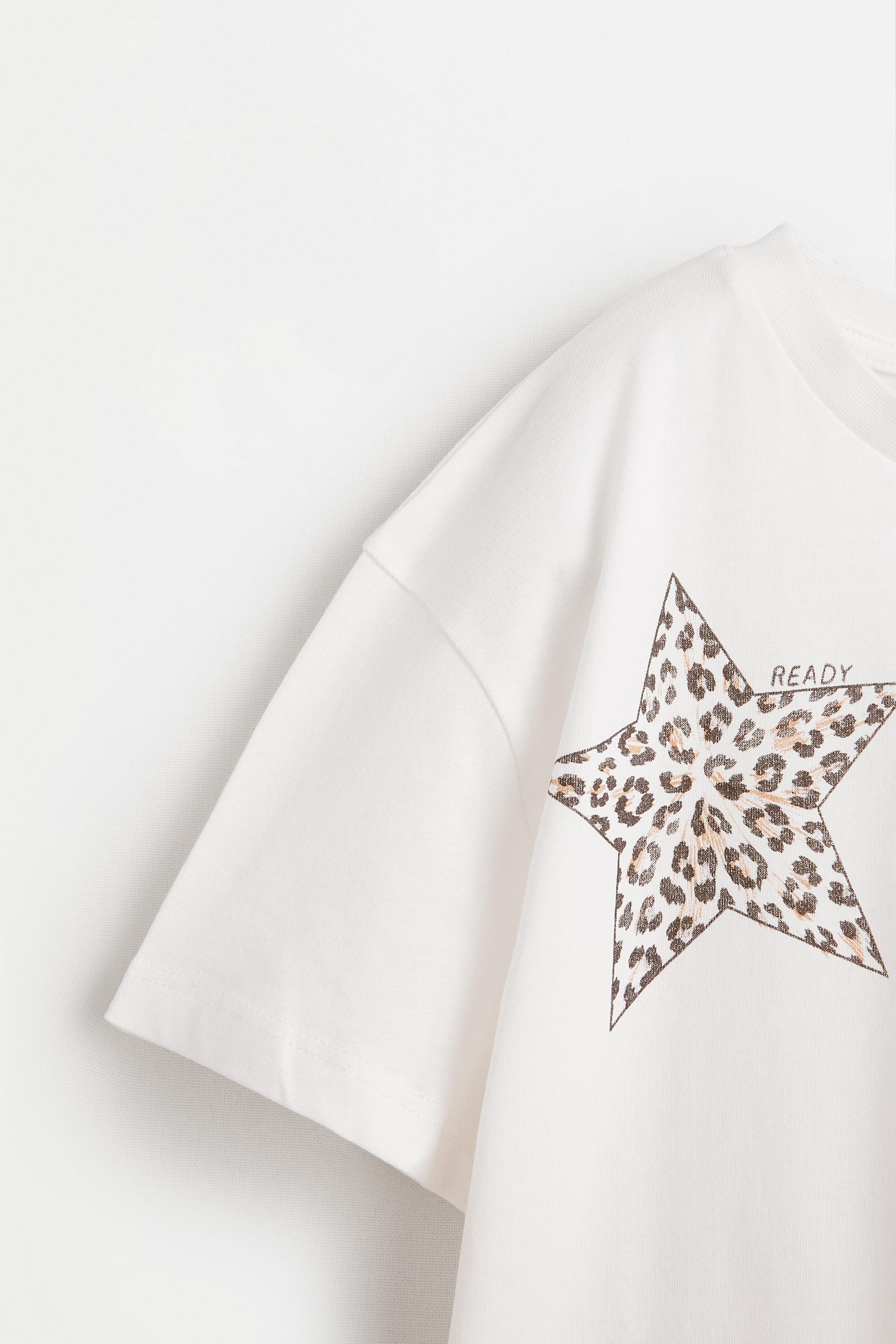 Printed T-shirt — WHITE
