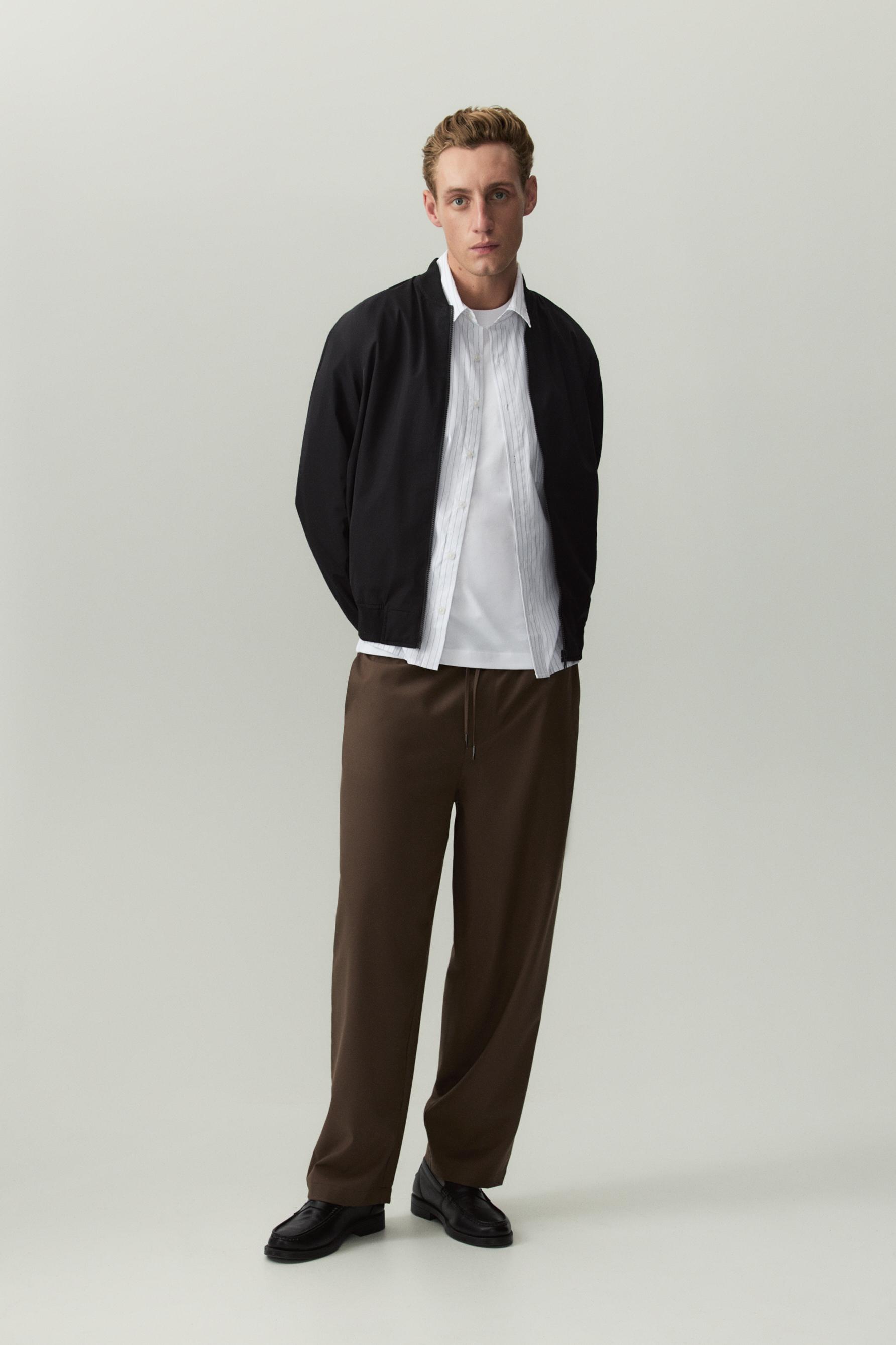 Bomber jacket — BLACK