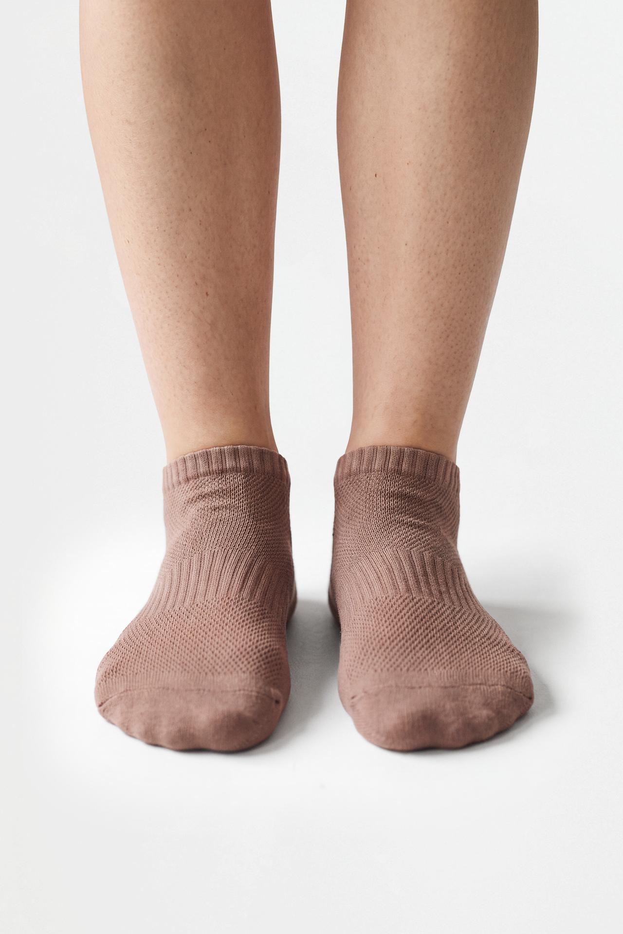 Sports ankle socks (5-pack) — LEOPARD PRINT