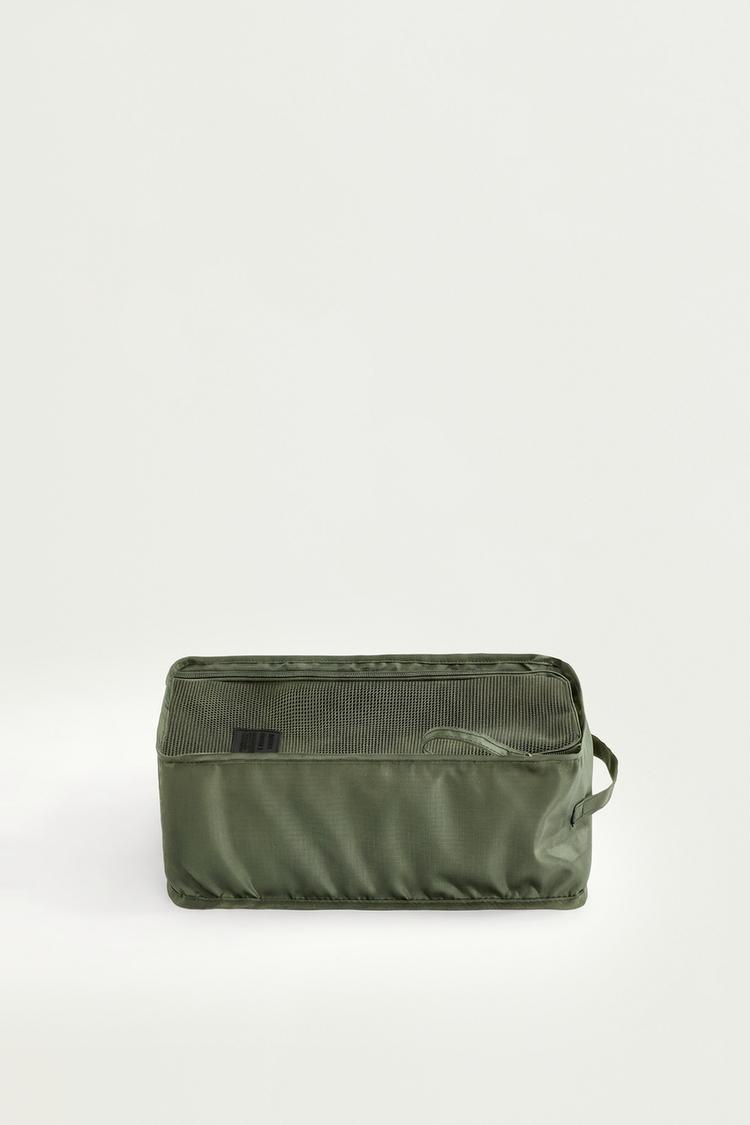 Travel shoe bag — KHAKI