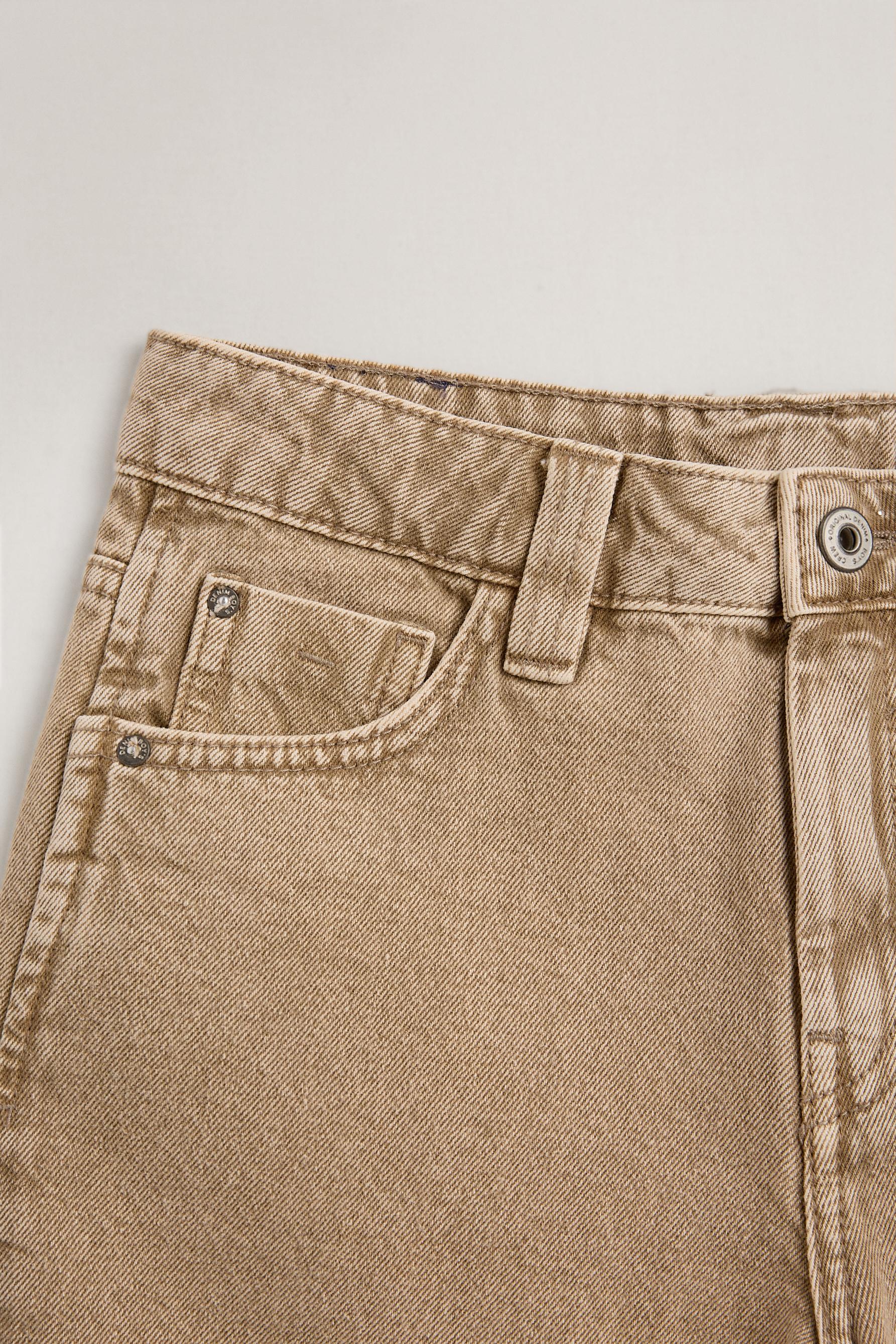 Relaxed fit denim Bermuda shorts — OCHRE