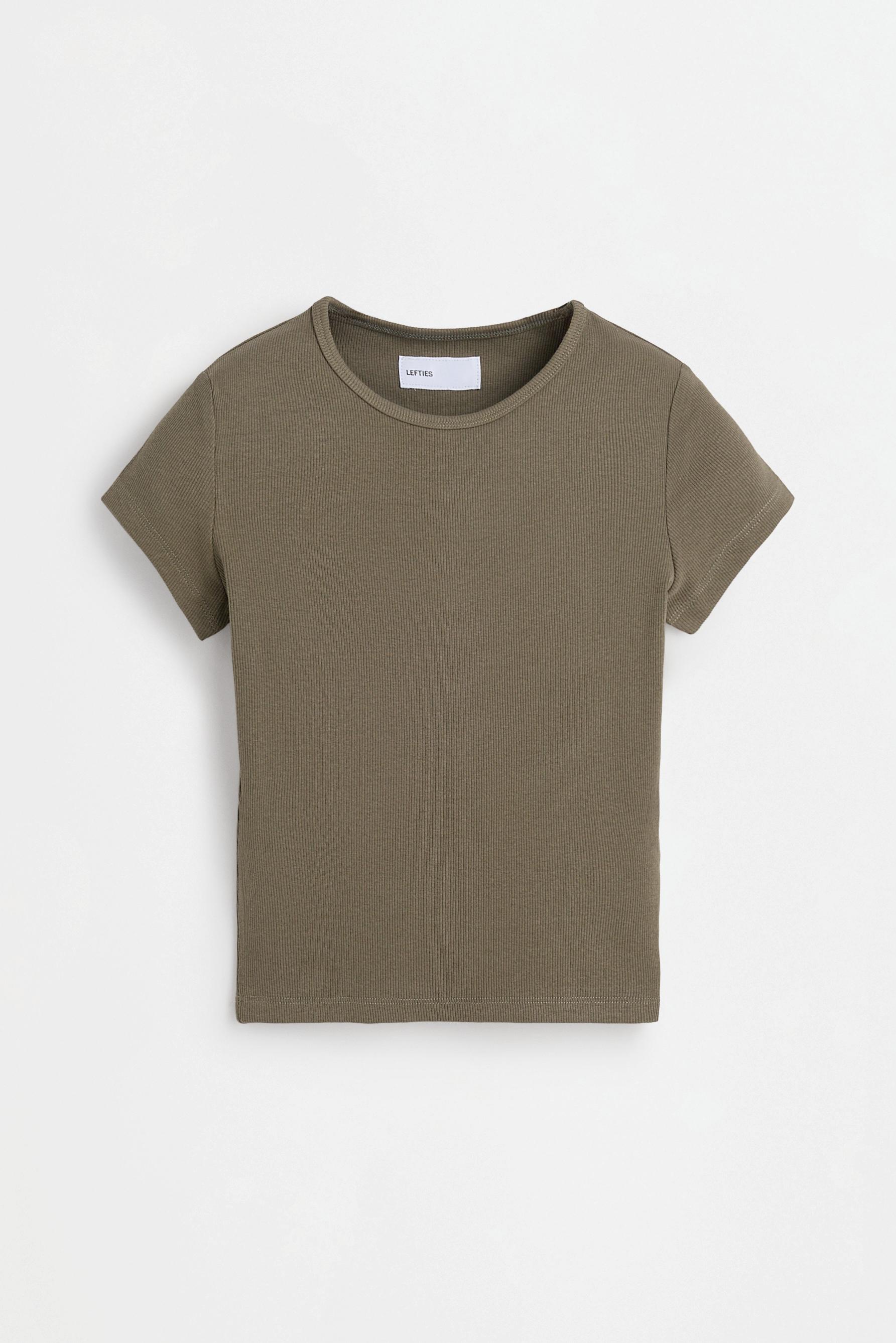 Short sleeve T-shirt — KHAKI