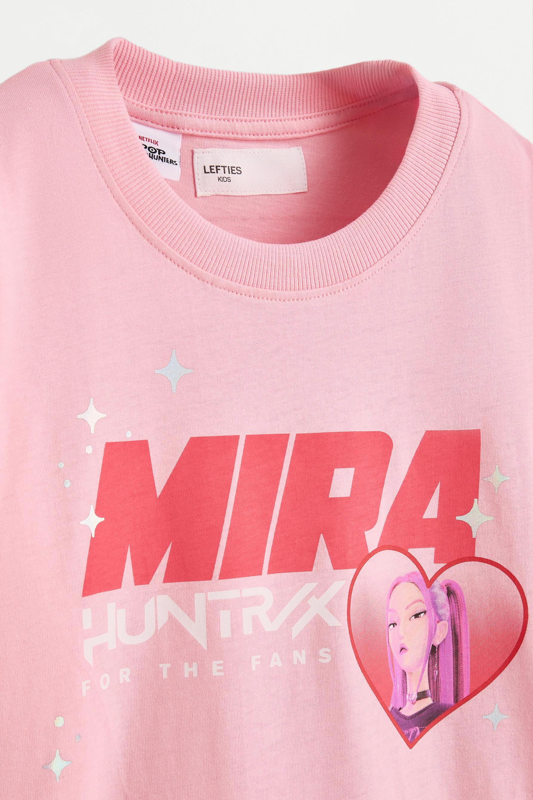 Mira Huntrix K-Pop Demon Hunters ™/© Netflix T-shirt — PINK