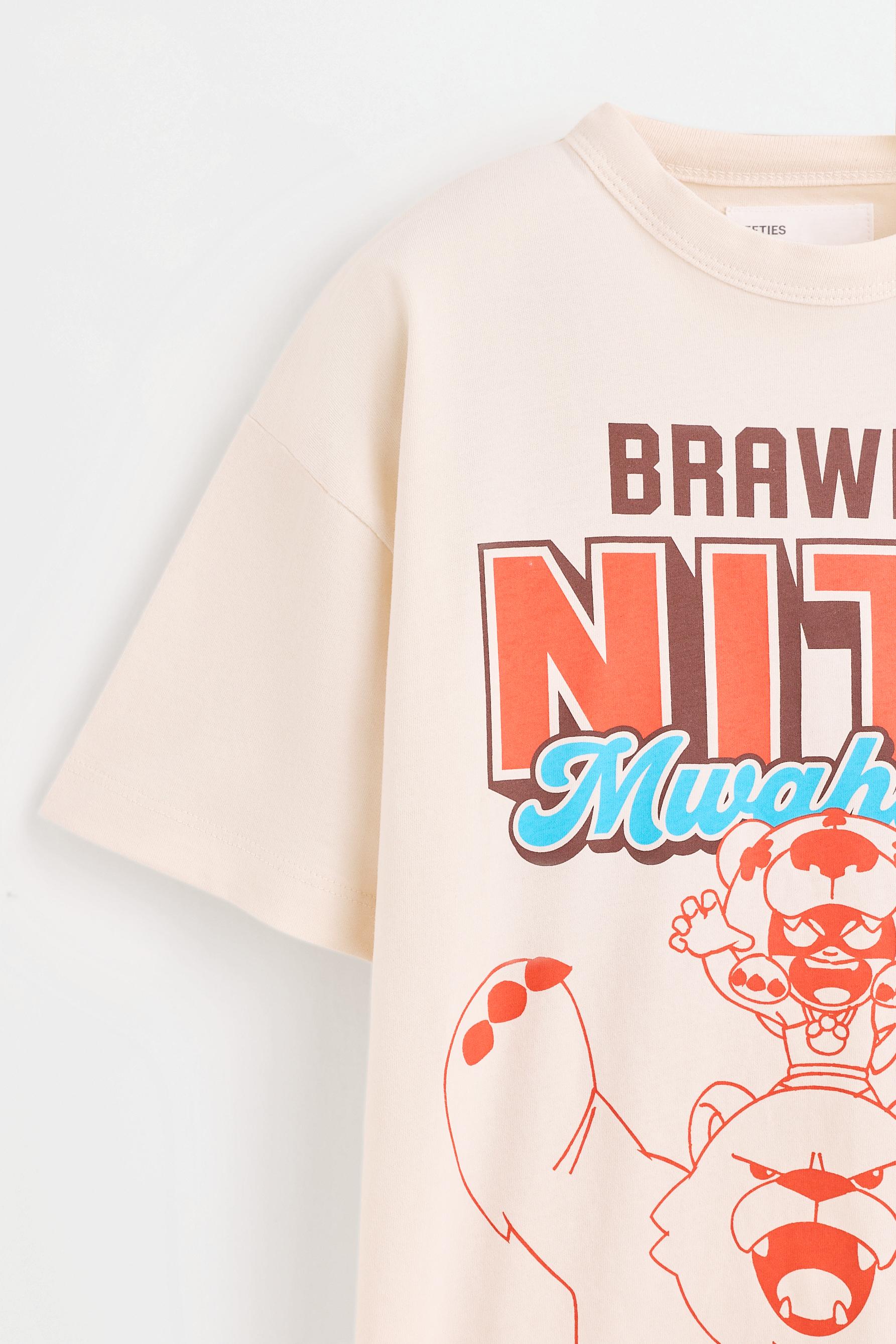 Nita Brawl Stars ©Supercell Oy T-shirt — ECRU