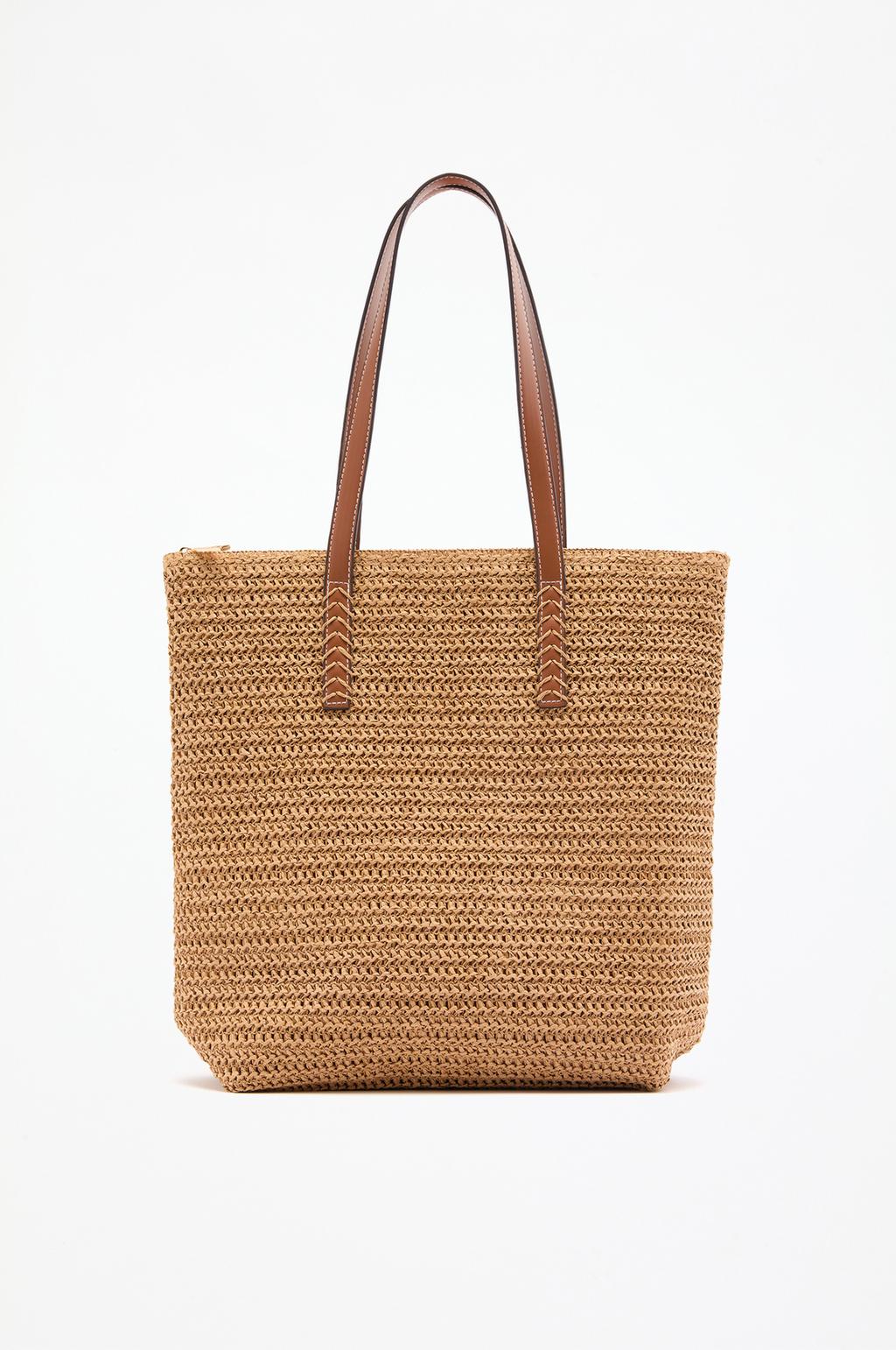 Natural shopper bag