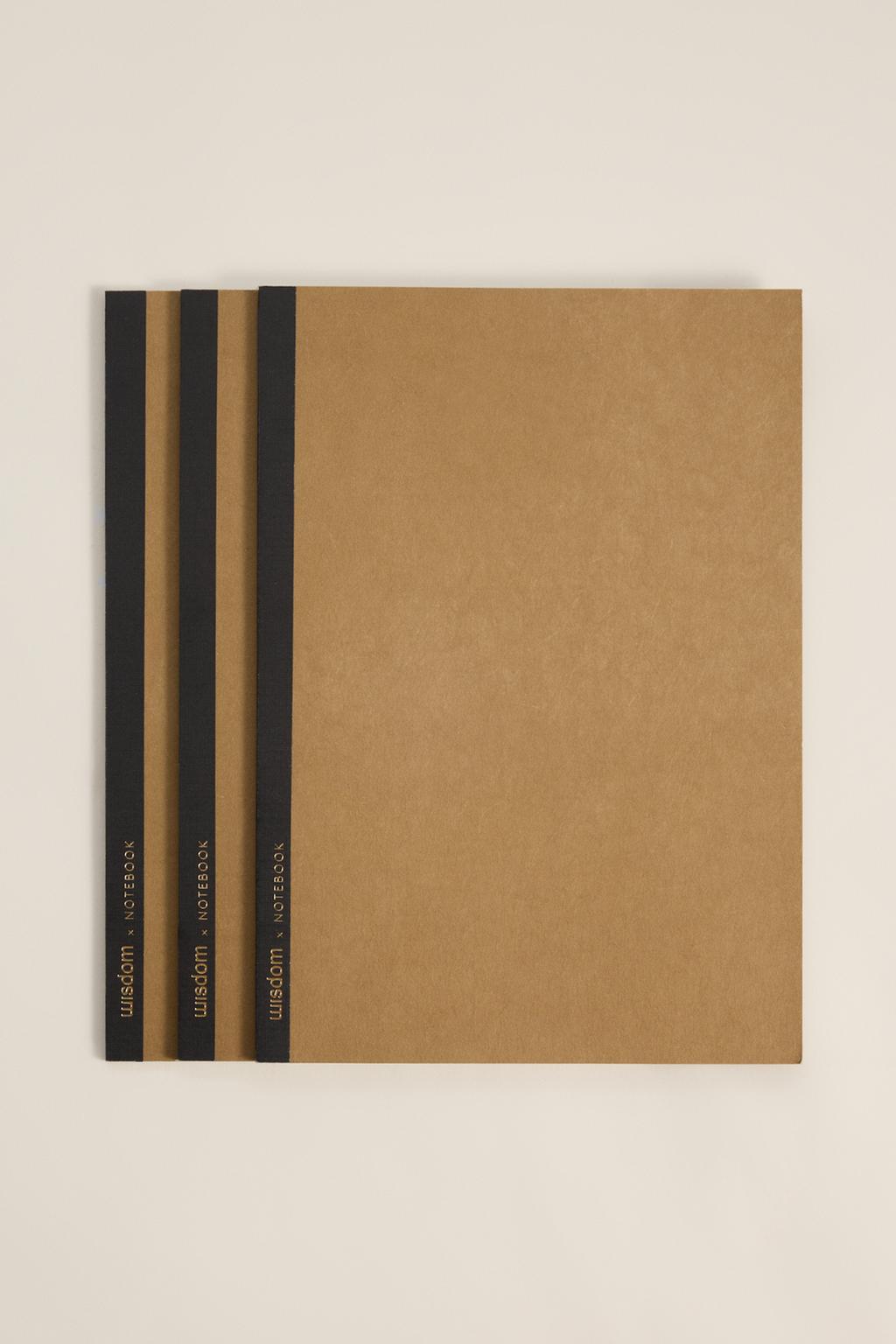 3-pack of A4 notebooks
