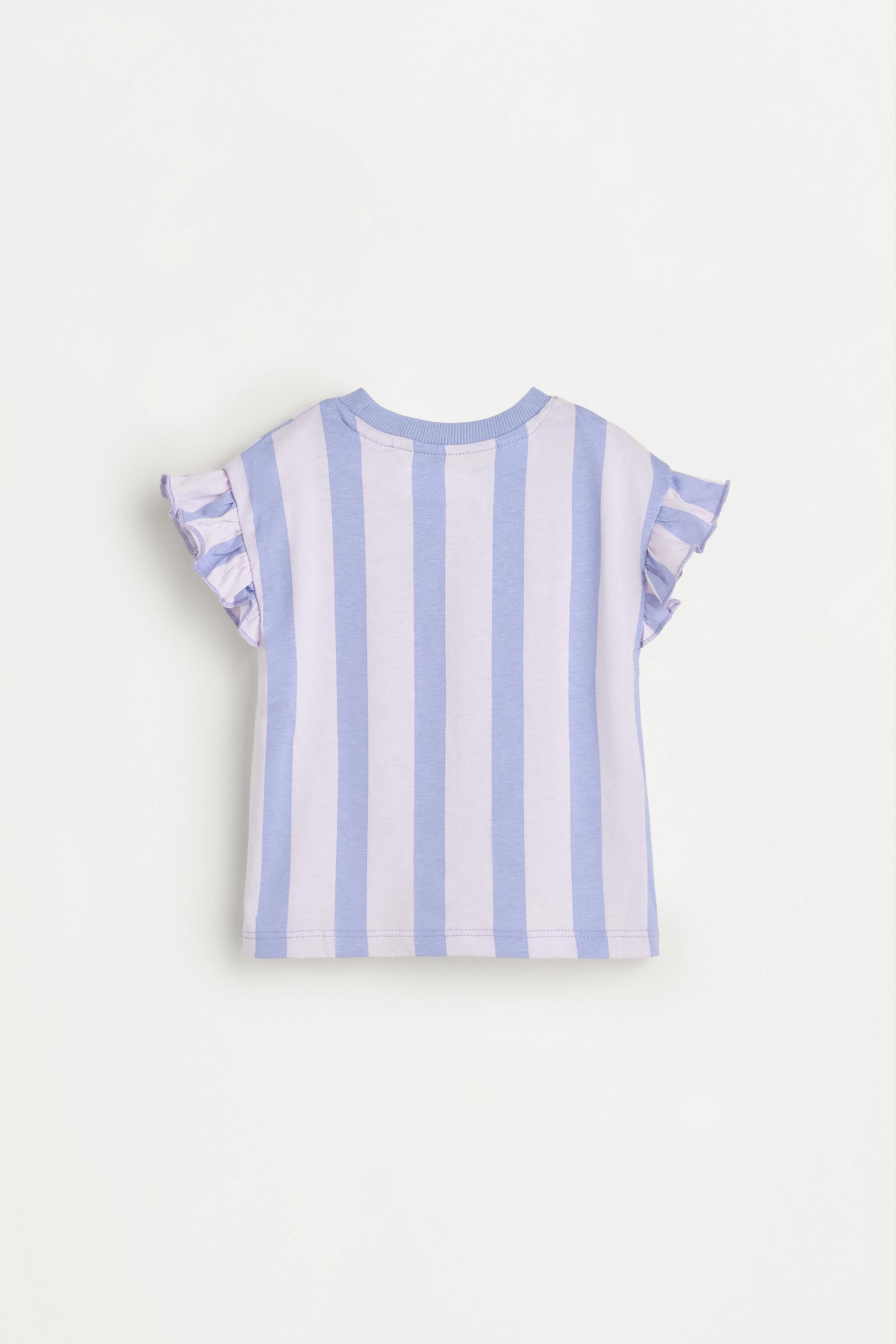 Peppa Pig™ ruffled T-shirt and bike shorts co-ord — LILAC