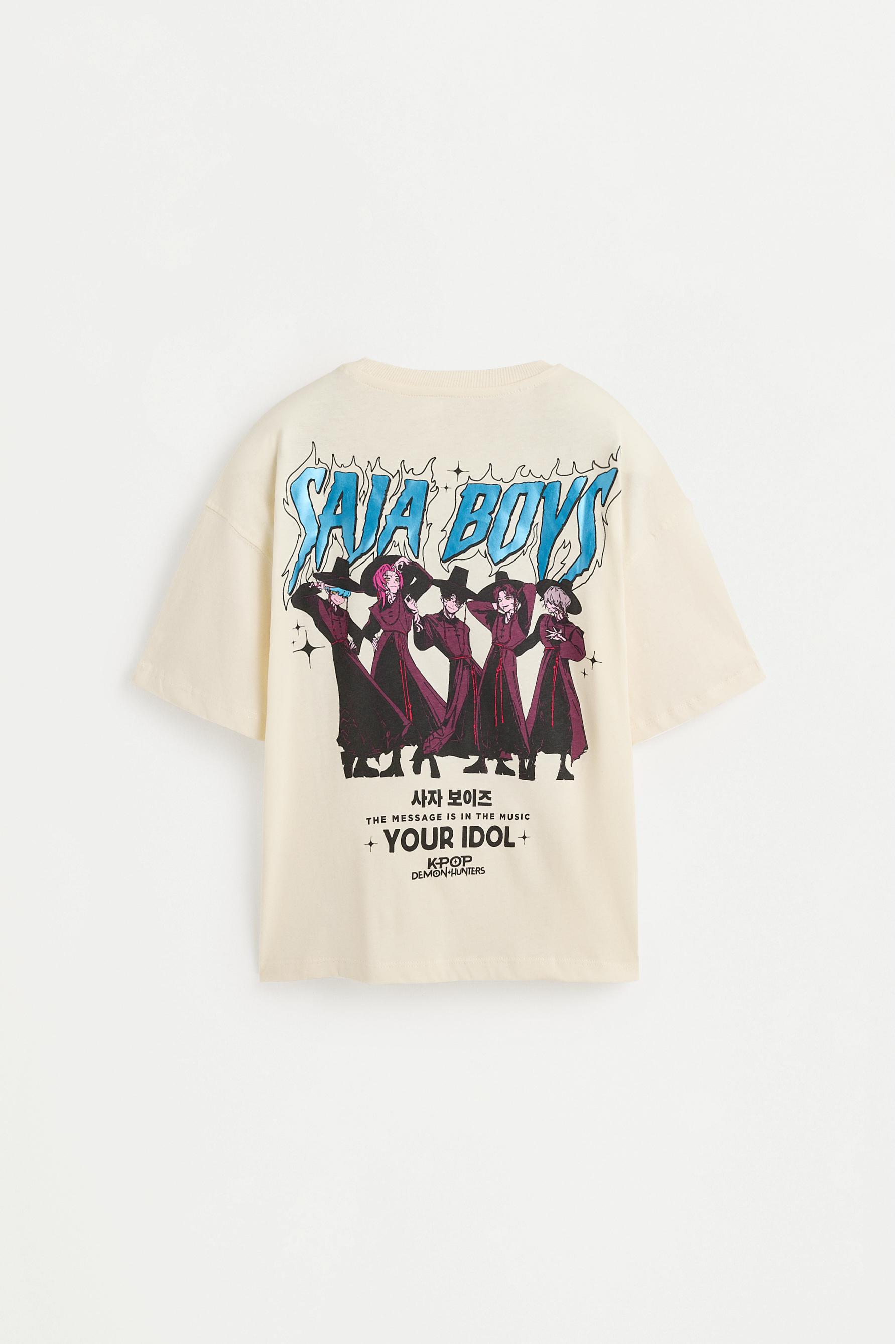 Saja Boys K-Pop Demon Hunters™/© Netflix T-shirt — WHITE