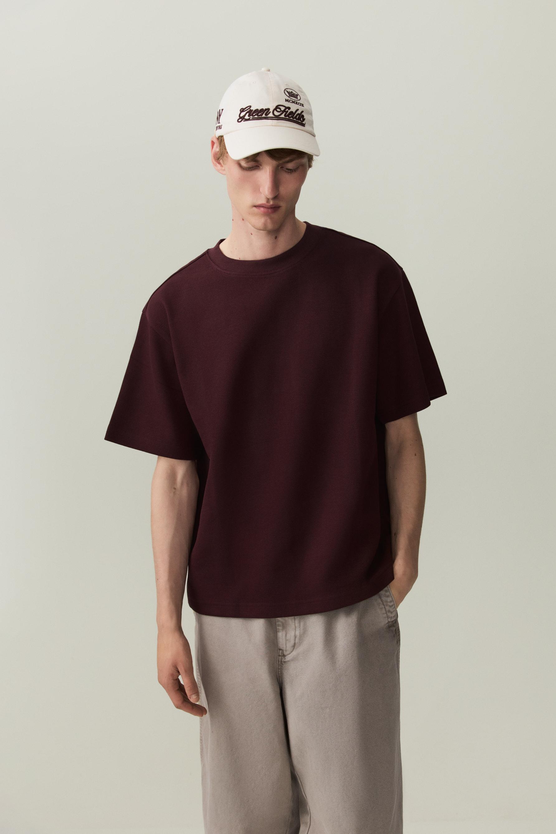 Camiseta interlock básica