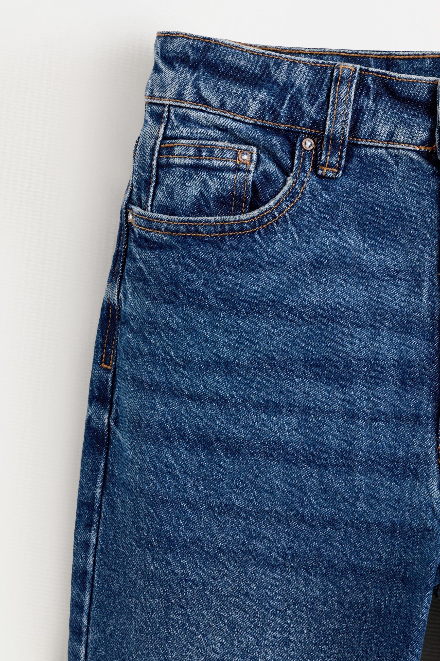 Mom fit jeans — FADED NAVY