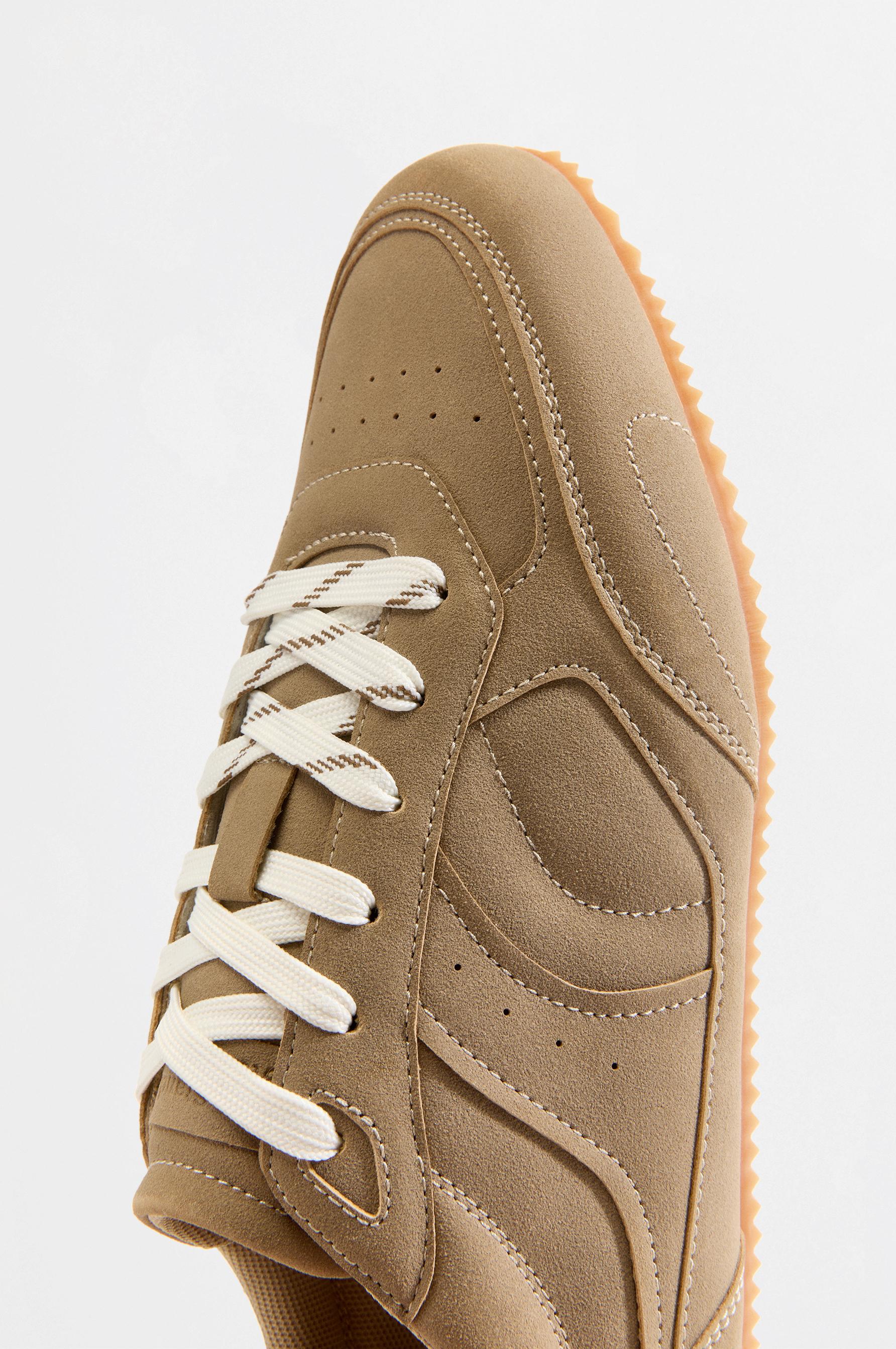 Thin-soled slippers — BEIGE
