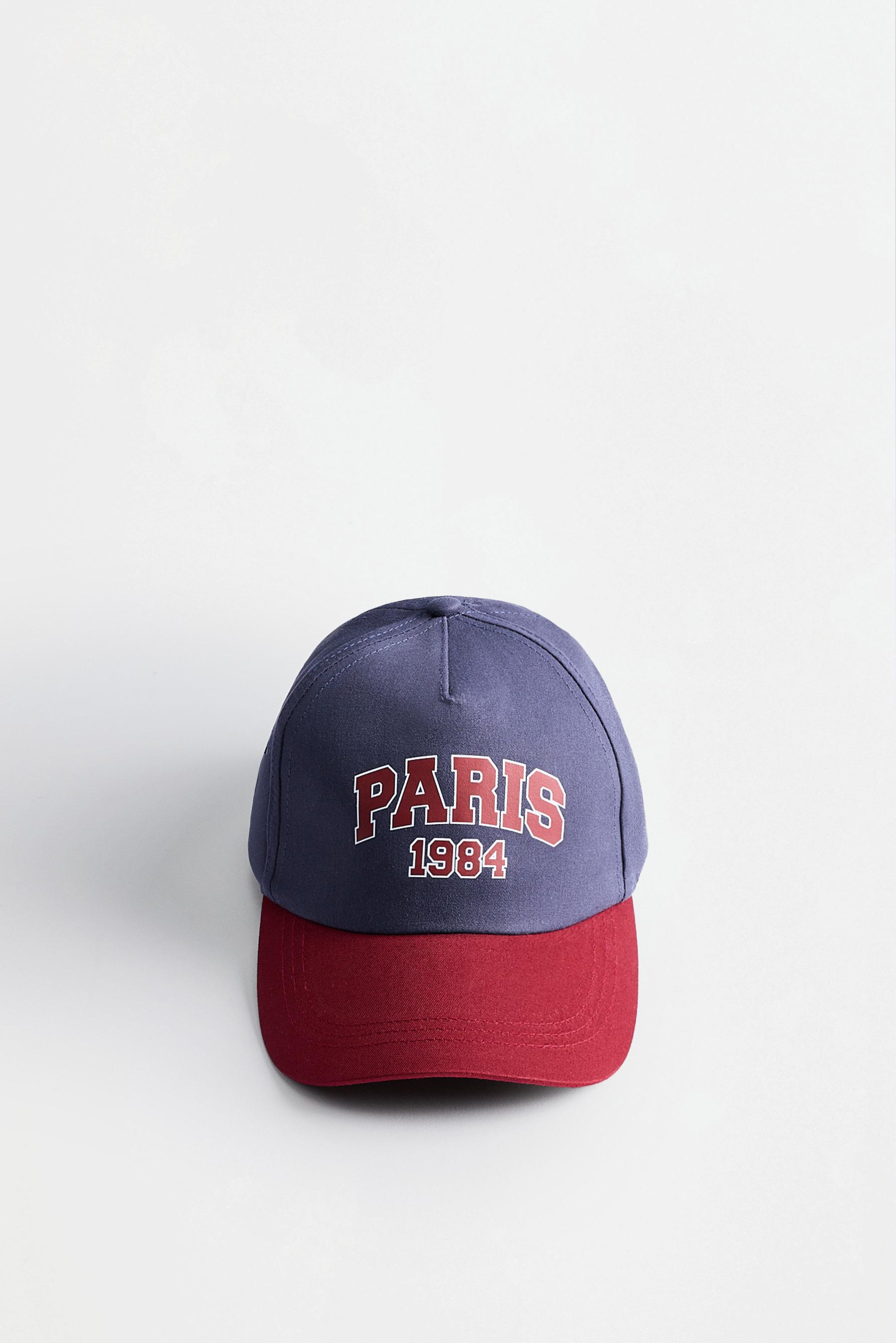 Paris Cap — RED/NAVY