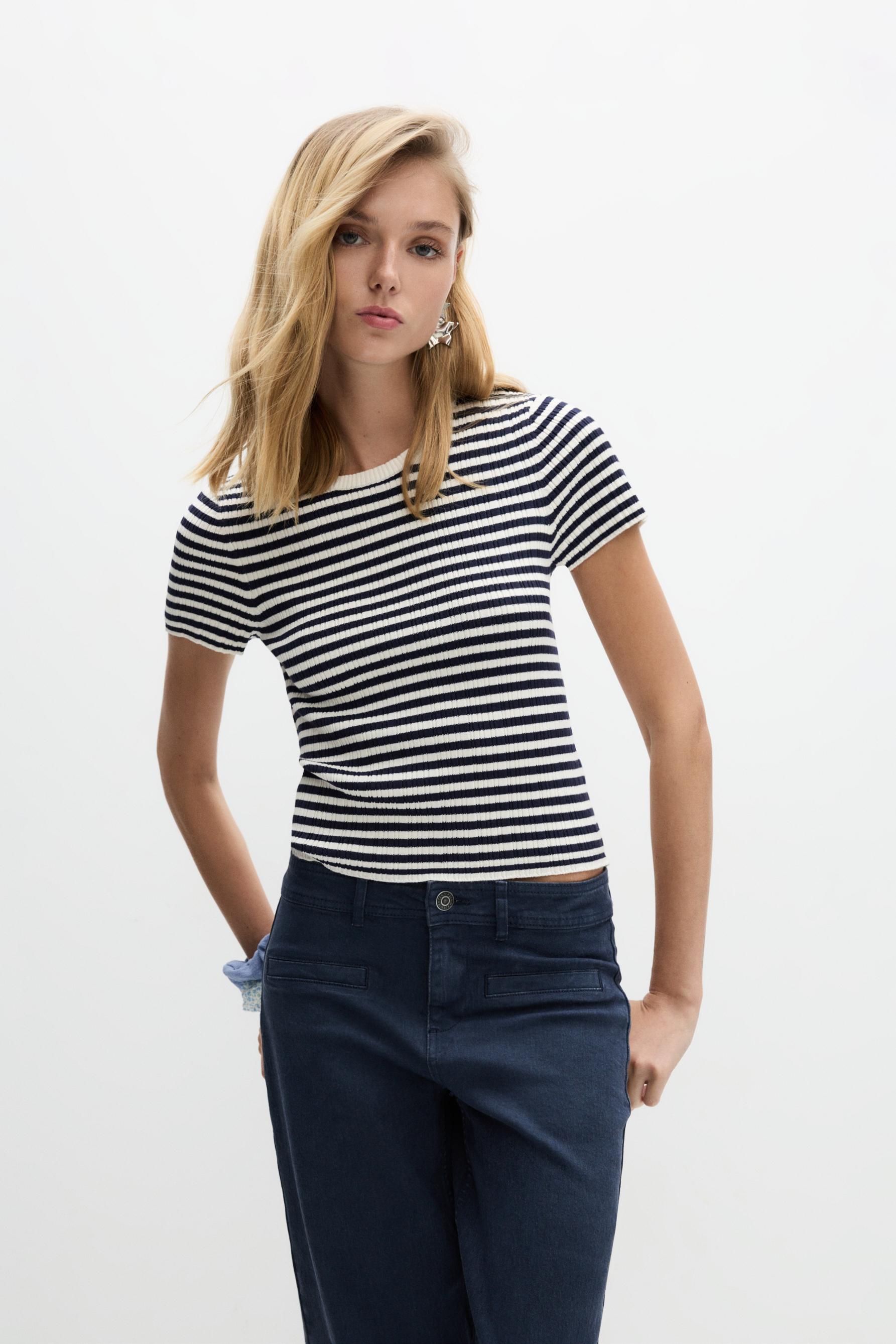 Camiseta punto básico