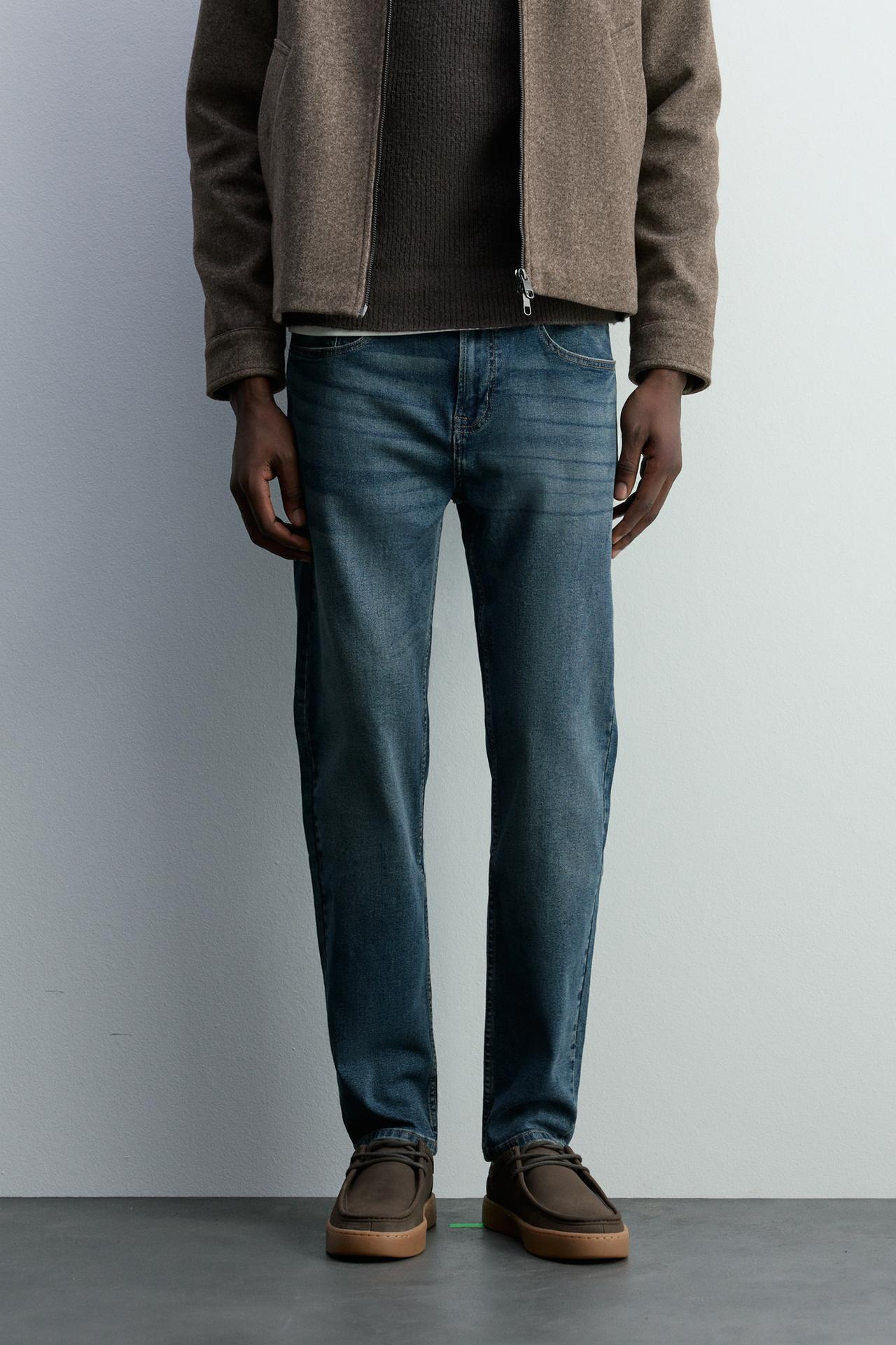 Slim fit jeans — FADED PETROL BLUE
